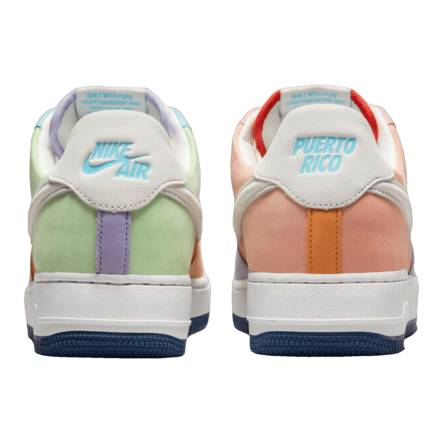 Nike Air Force 1 Low Puerto Rico Boricua Back