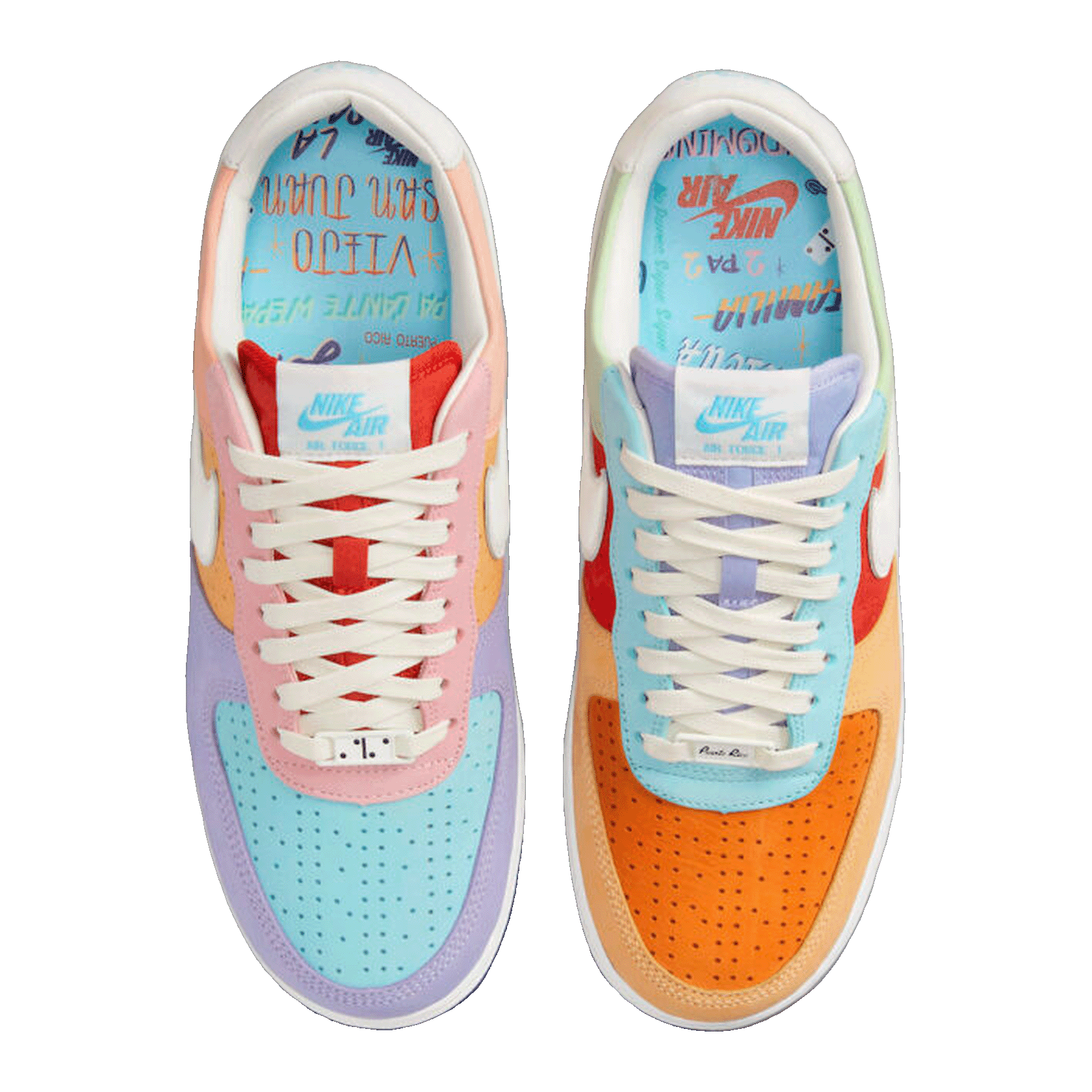 Nike Air Force 1 Low Puerto Rico Boricua Oben