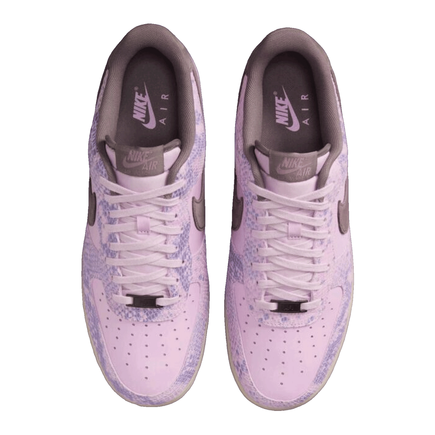 Nike Air Force 1 Low Purple Snakeskin Oben