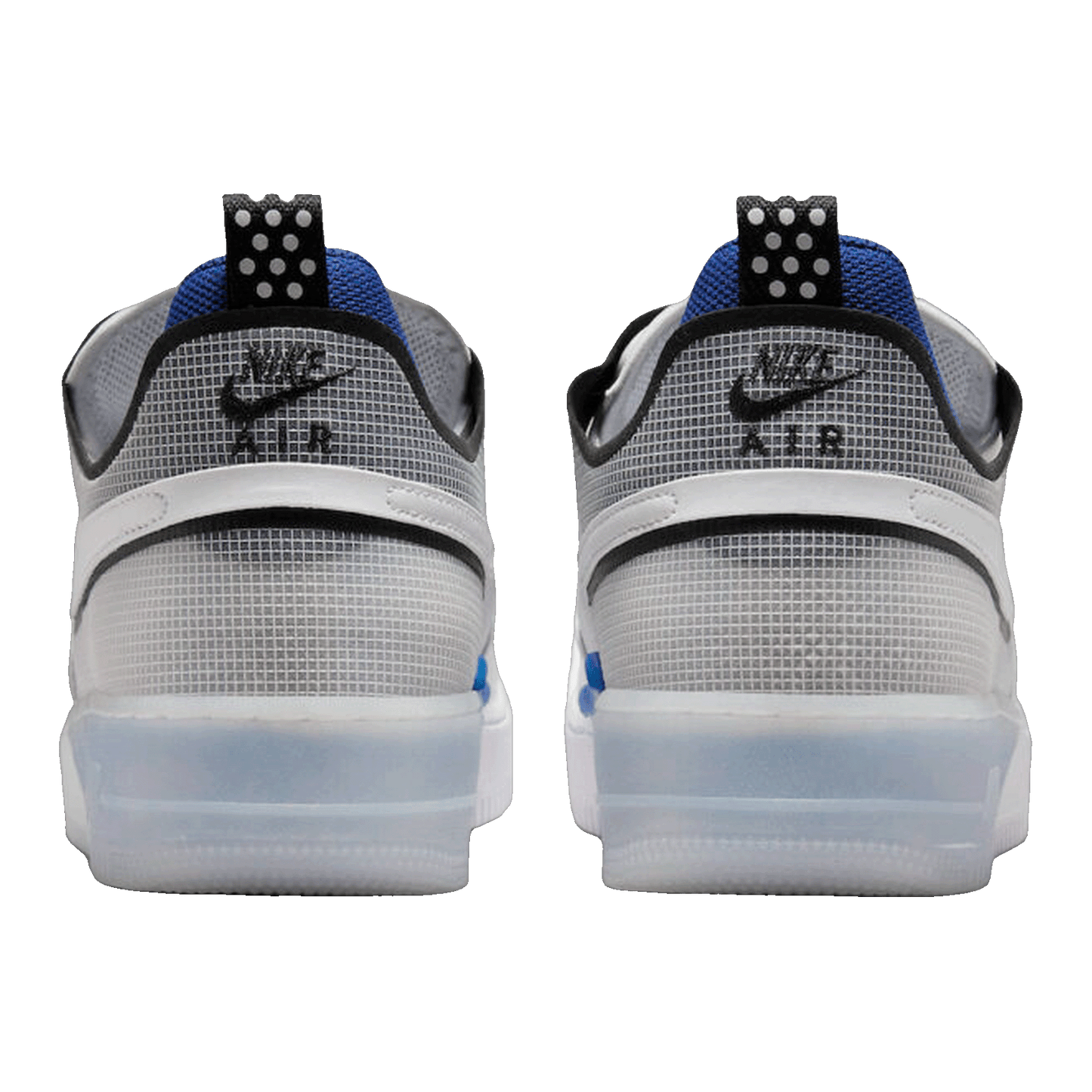 Nike Air Force 1 Low React Split White Photo Blue Back