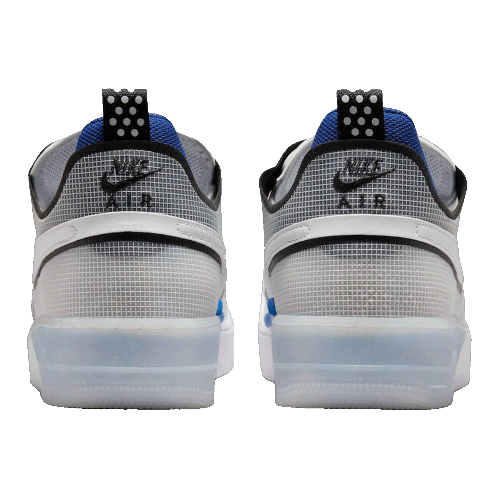 Nike Air Force 1 Low React Split White Photo Blue Back