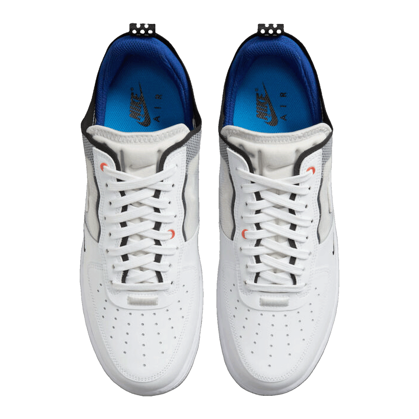 Nike Air Force 1 Low React Split White Photo Blue Oben