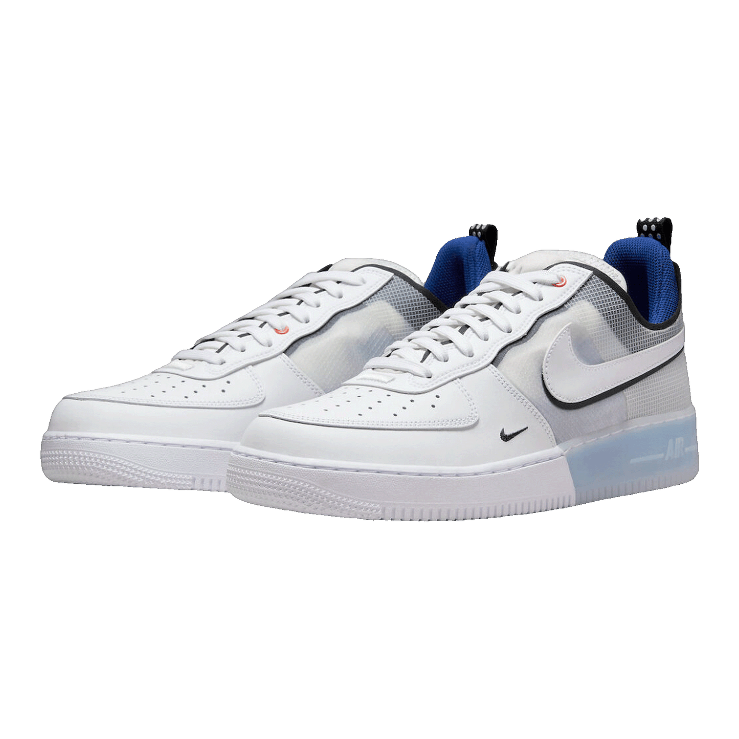 Nike Air Force 1 Low React Split White Photo Blue Side