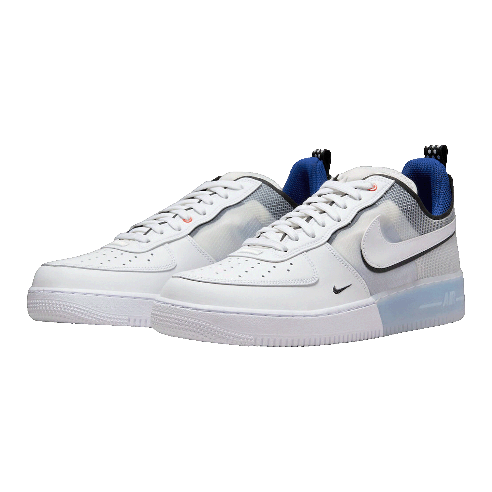 Nike Air Force 1 Low React Split White Photo Blue Side