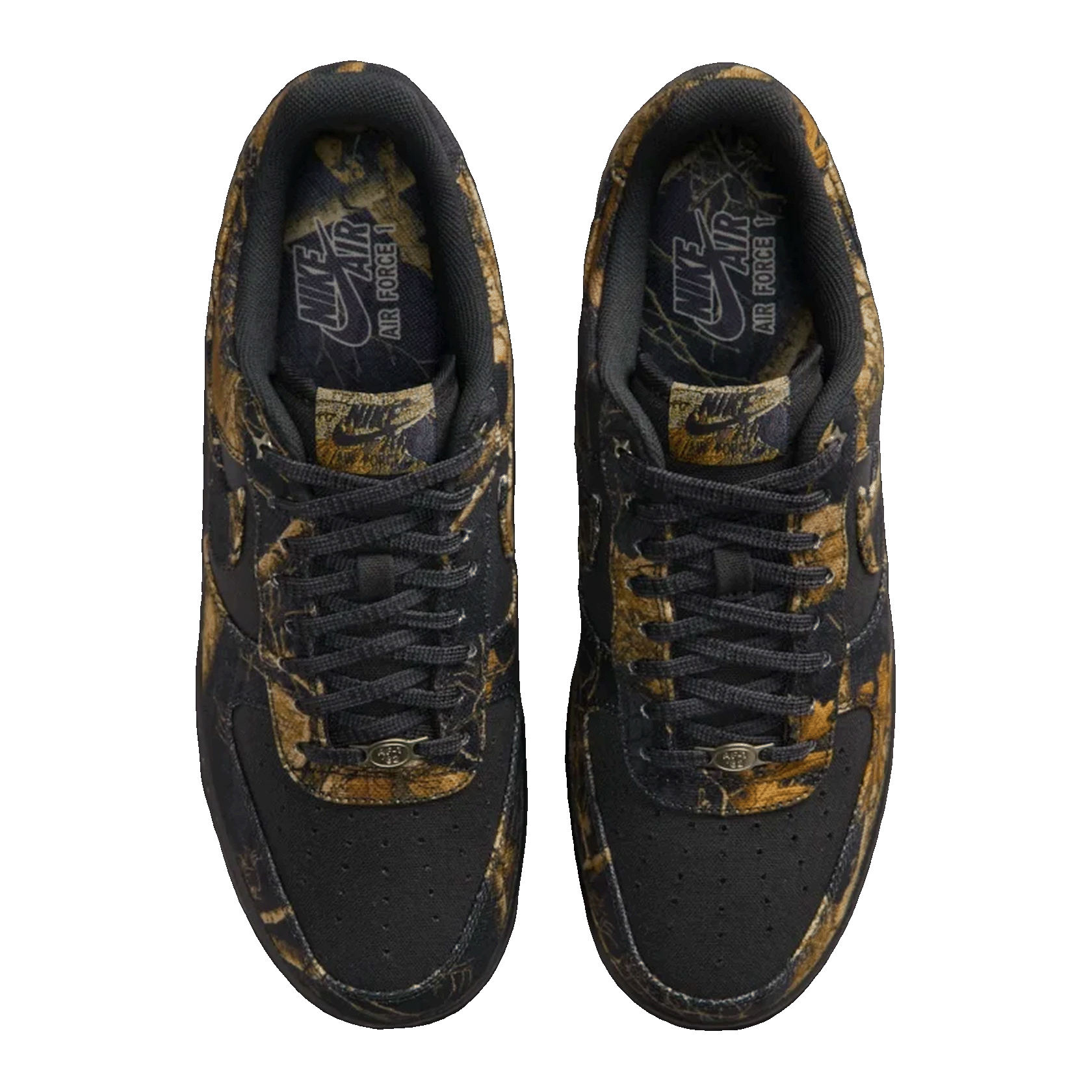 Nike Air Force 1 Low Realtree Black Camo Oben