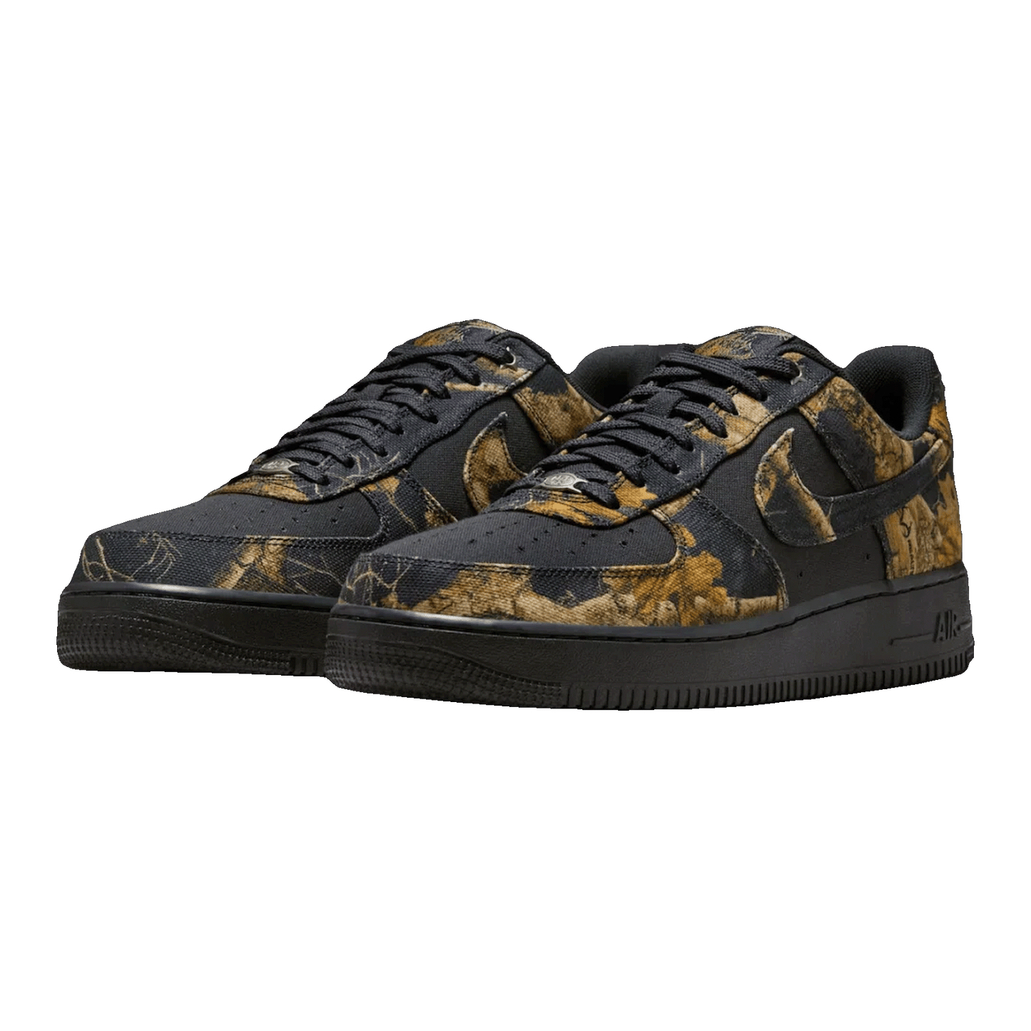 Nike Air Force 1 Low Realtree Black Camo Side