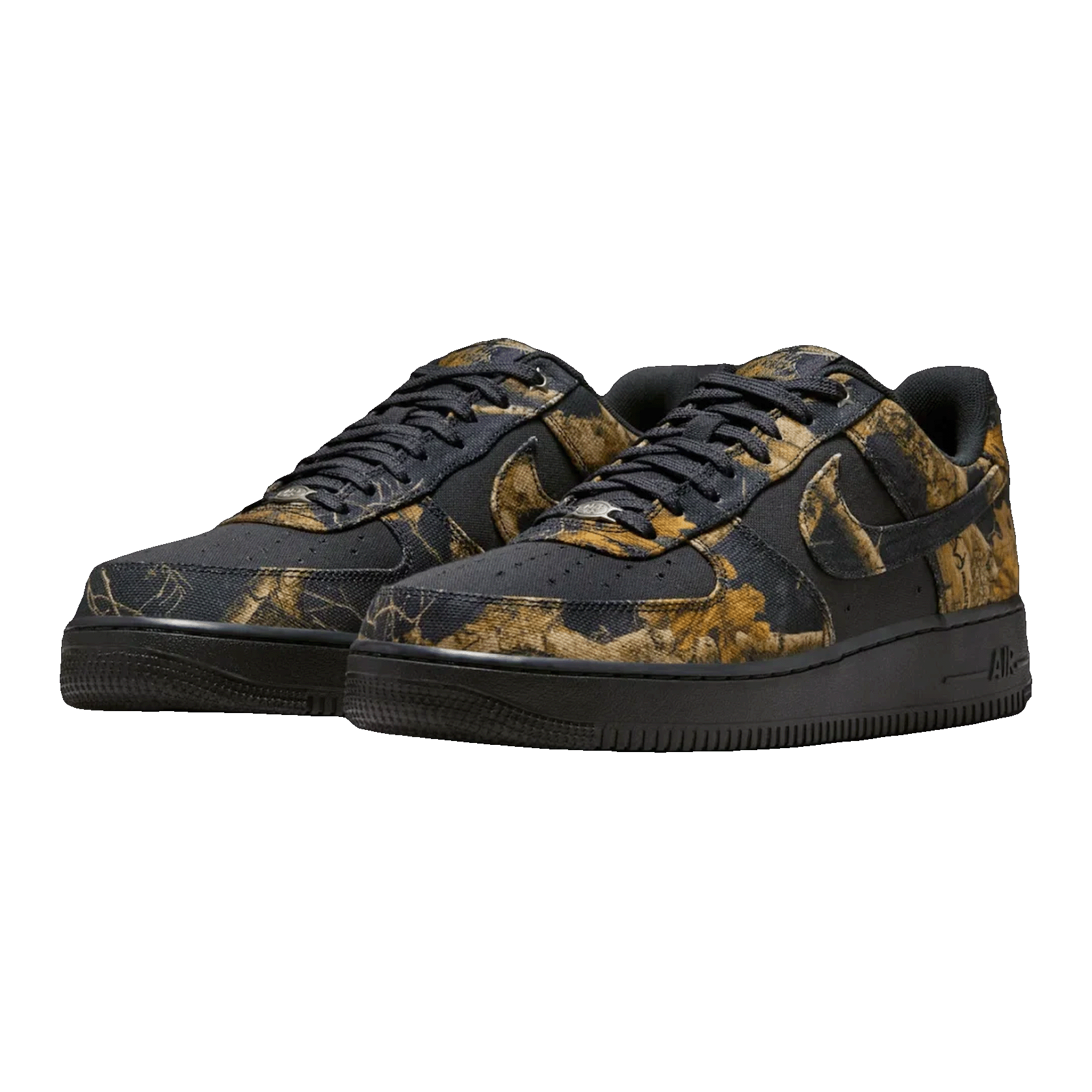 Nike Air Force 1 Low Realtree Black Camo Side
