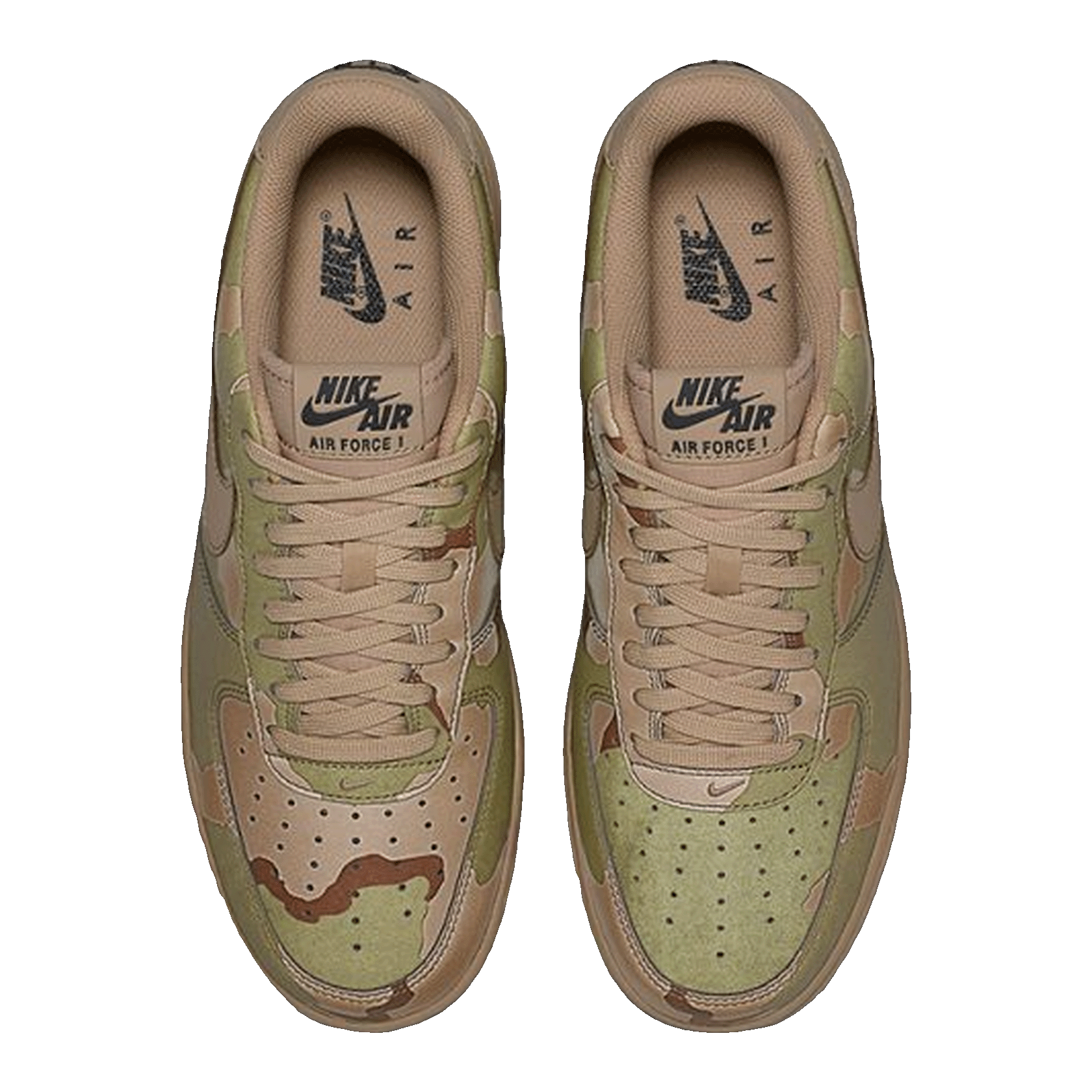 Nike Air Force 1 Low Reflective Desert Camo Oben