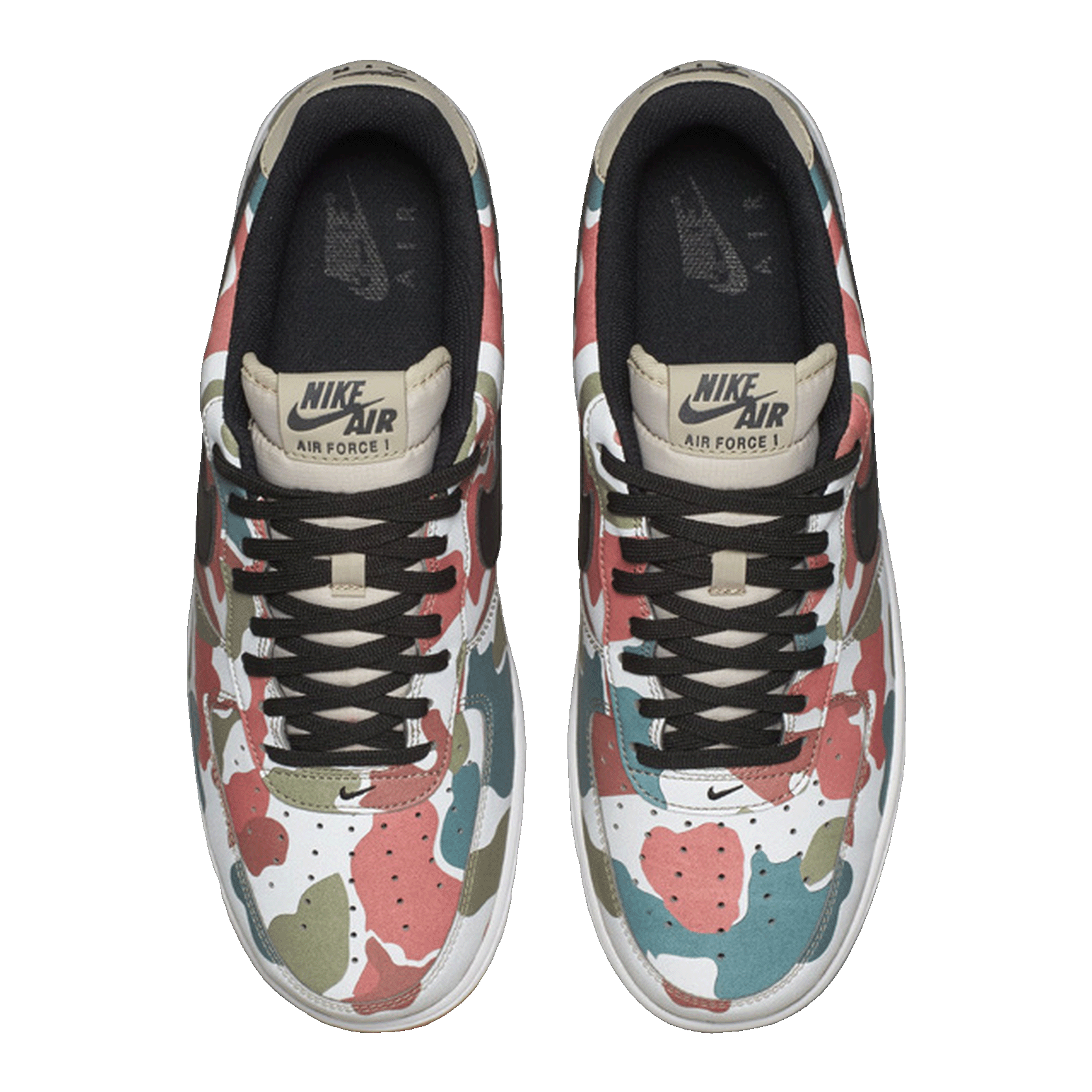 Nike Air Force 1 Low Reflective Duck Camo Oben