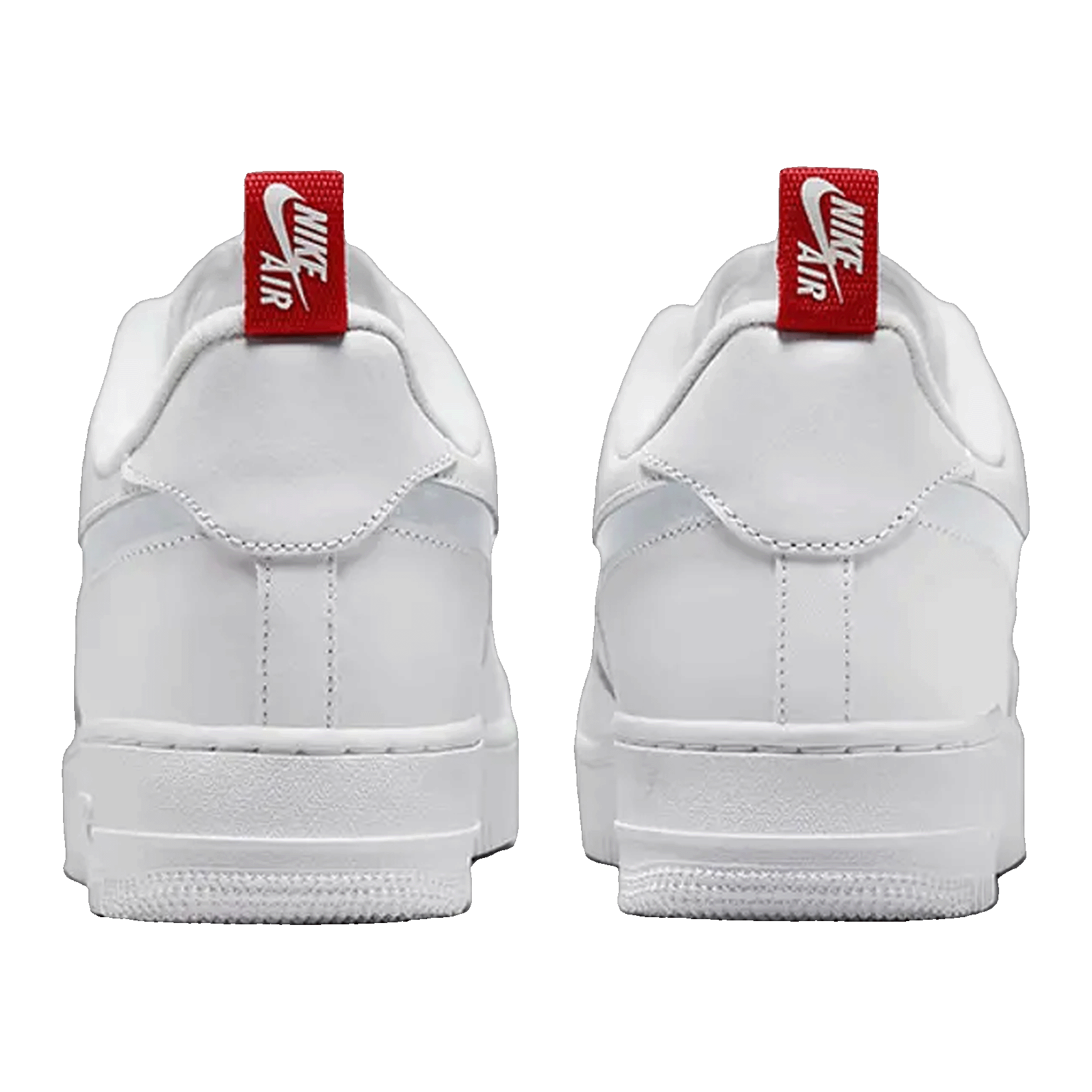 Nike Air Force 1 Low Reflective Swoosh White University Red Back