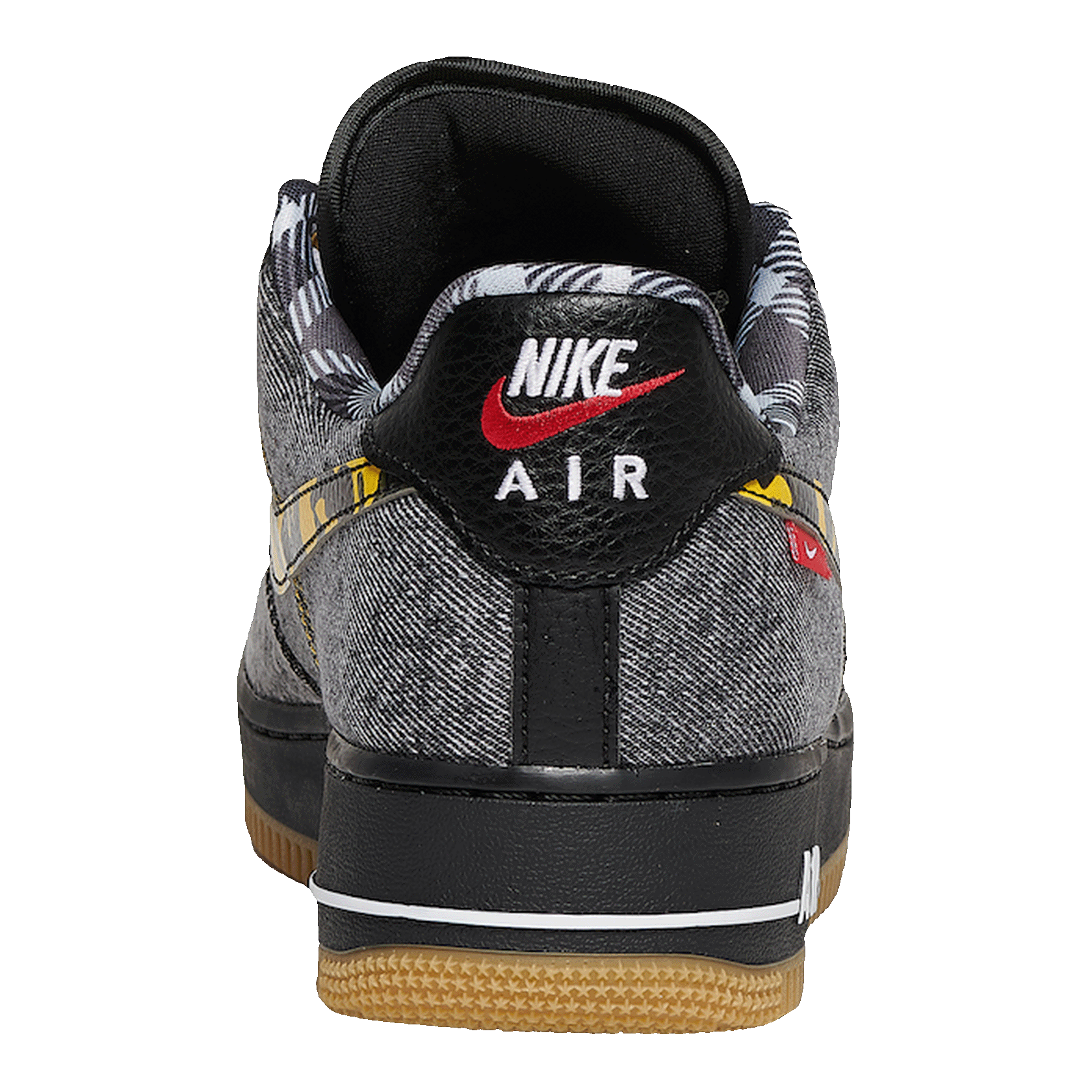 Nike Air Force 1 Low Remix Black Back