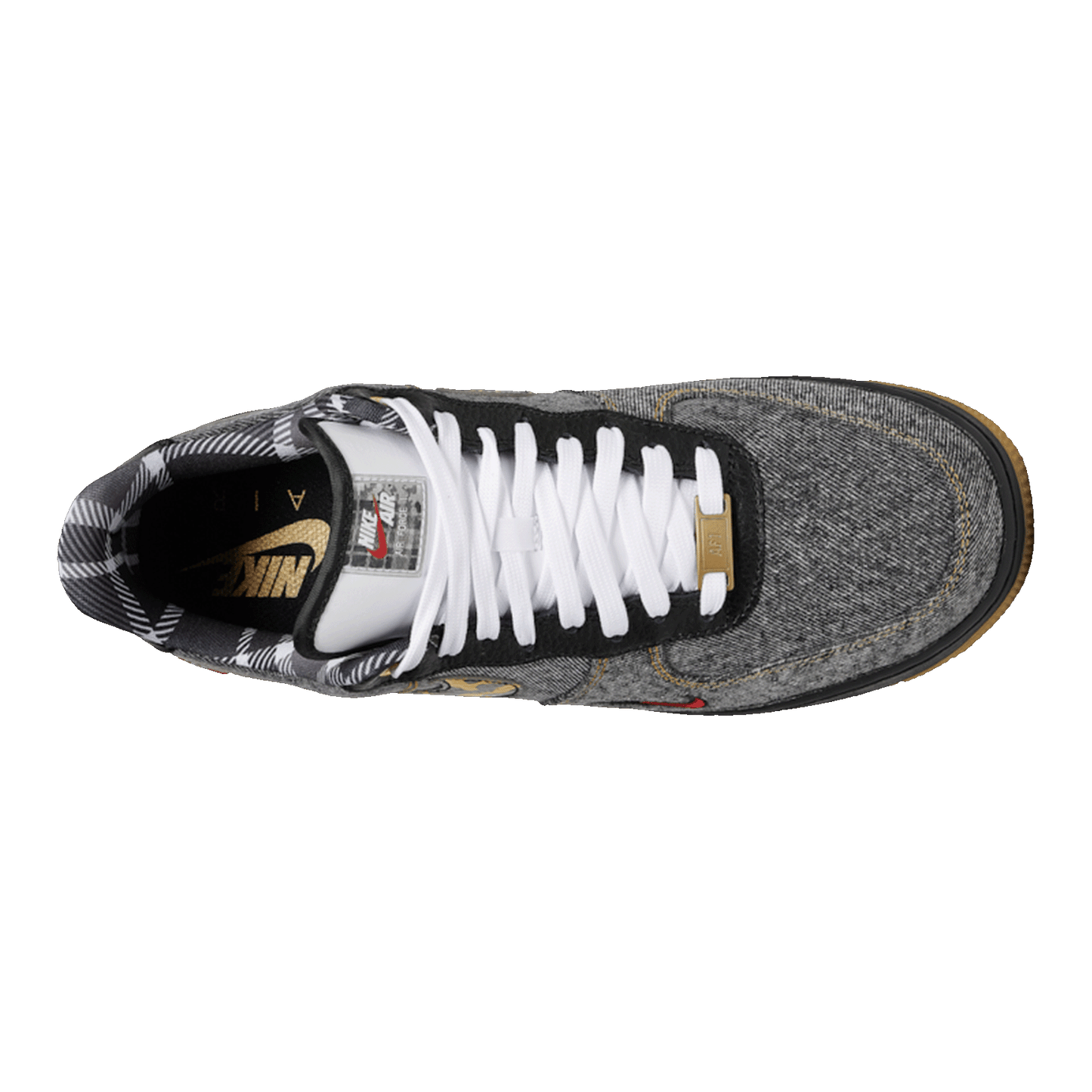 Nike Air Force 1 Low Remix Black Oben