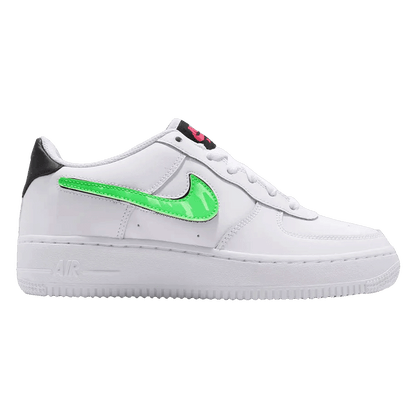 Nike Air Force 1 Low Removable Swoosh White Green Strike (GS)