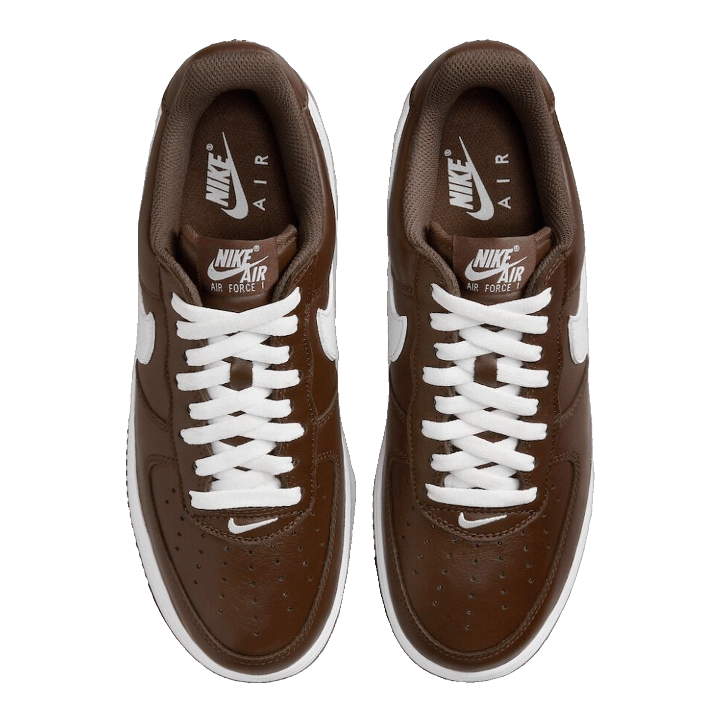 Nike Air Force 1 Low Retro Color of the Month Chocolate Oben