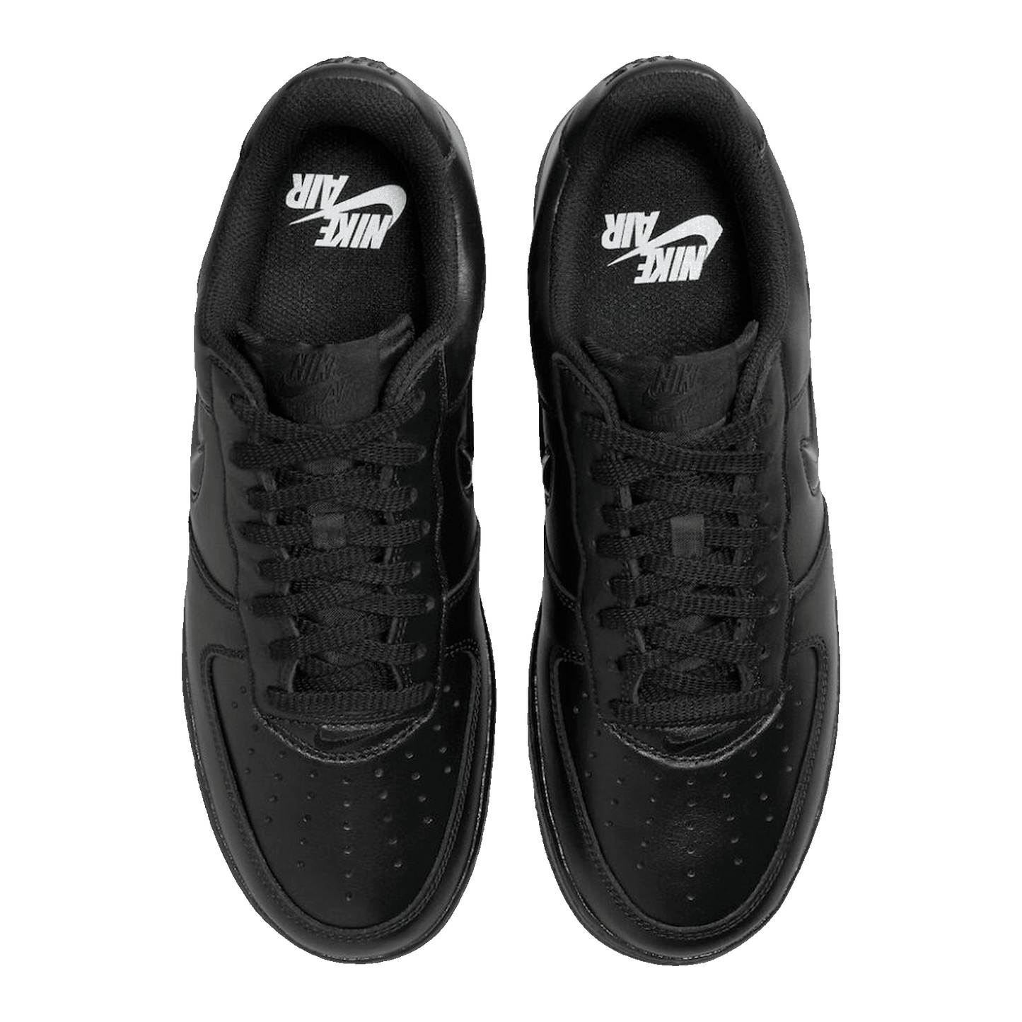 Nike Air Force 1 Low Retro Color of the Month Jewel Triple Black Oben