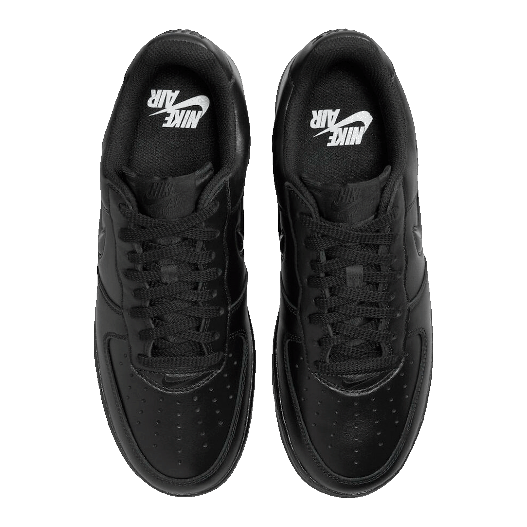 Nike Air Force 1 Low Retro Color of the Month Jewel Triple Black Oben