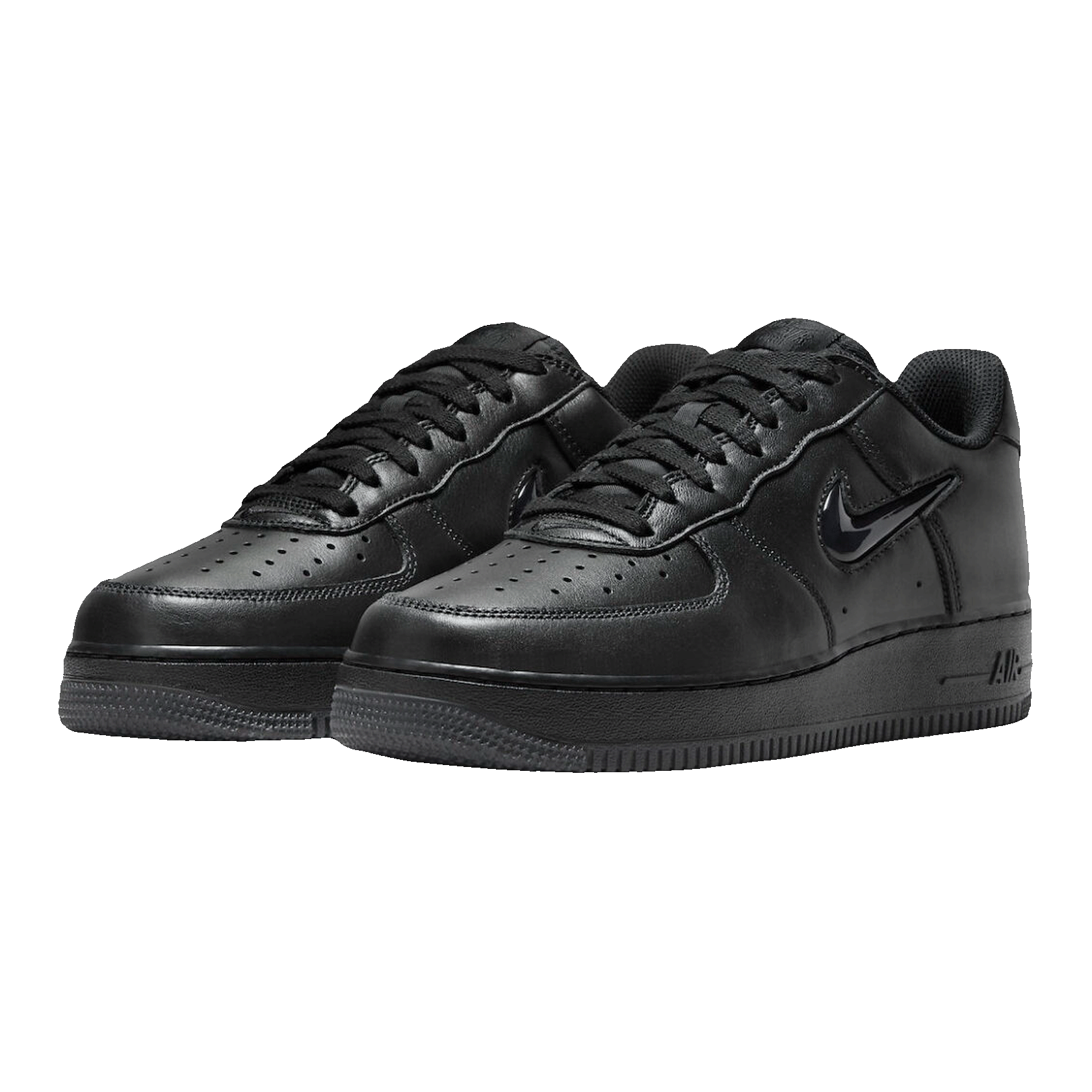 Nike Air Force 1 Low Retro Color of the Month Jewel Triple Black Side