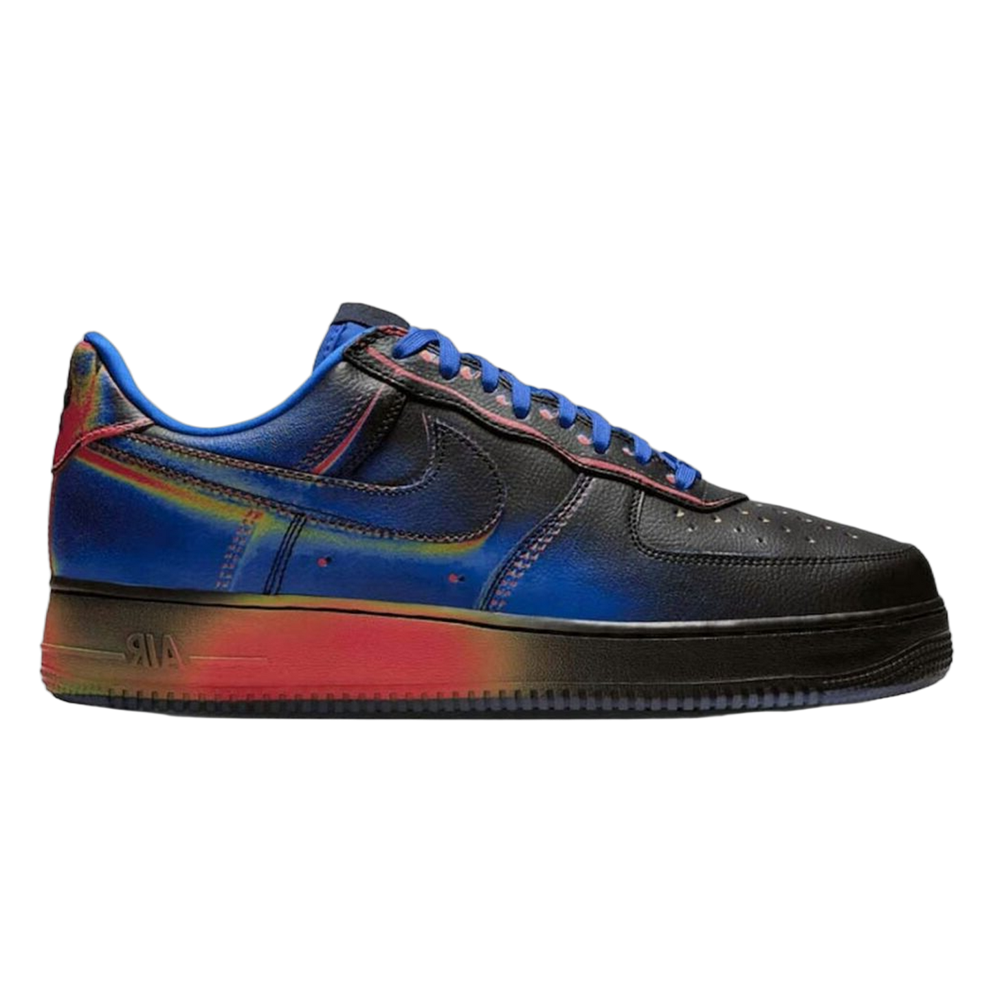Nike Air Force 1 Low Retro Heat Map Black Racer Blue