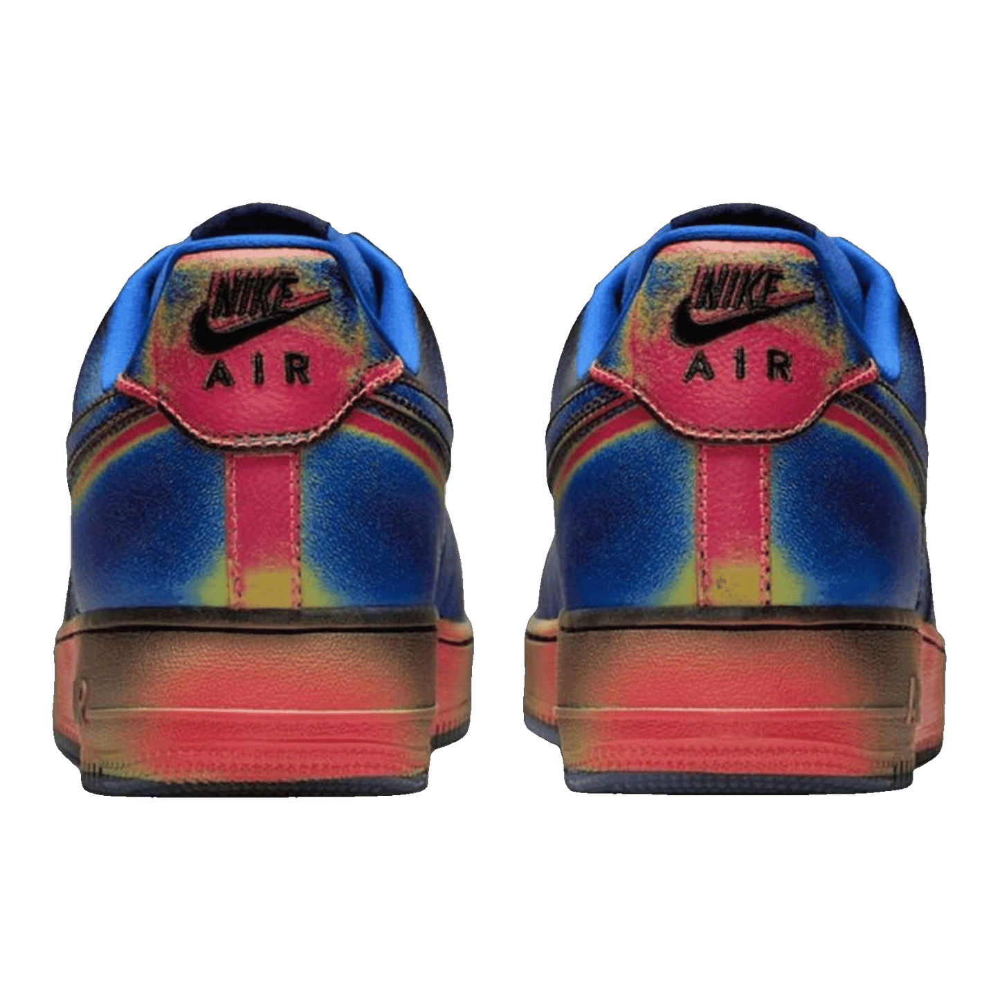 Nike Air Force 1 Low Retro Heat Map Black Racer Blue