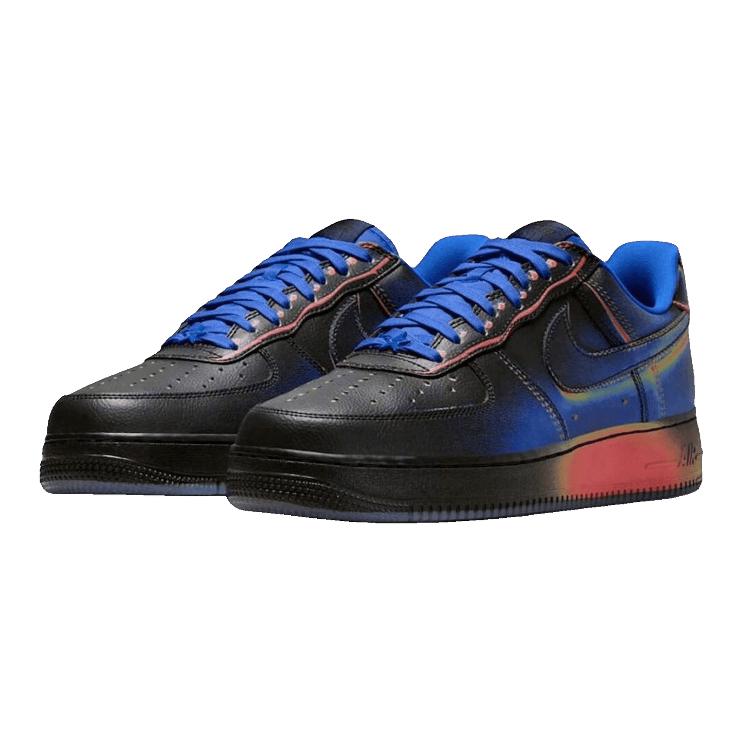 Nike Air Force 1 Low Retro Heat Map Black Racer Blue