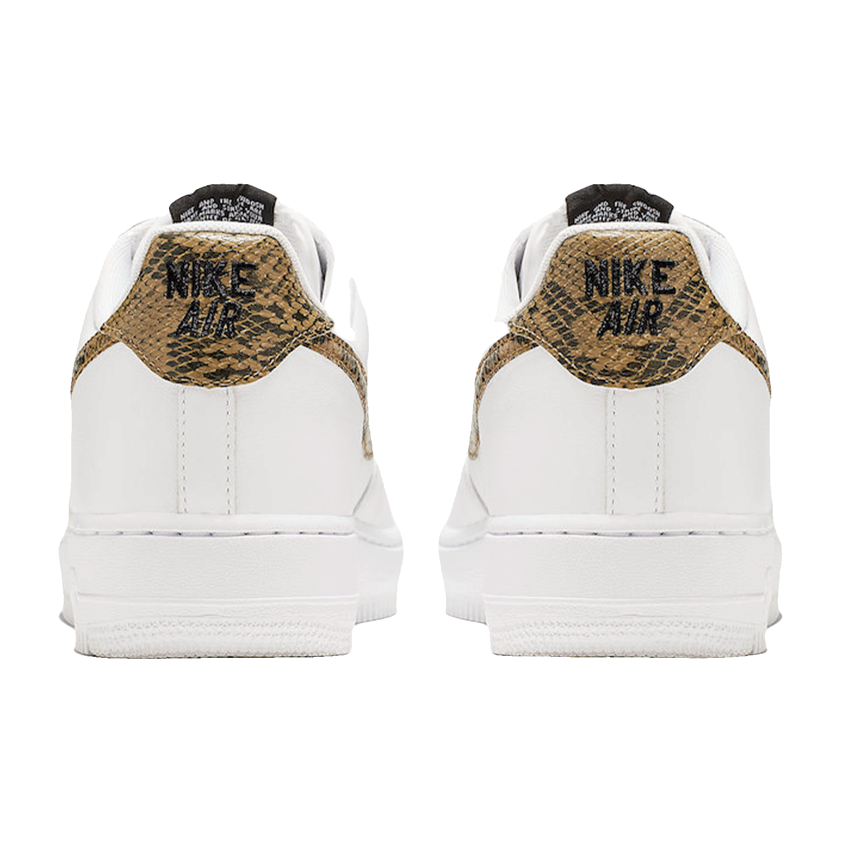 Nike Air Force 1 Low Retro Ivory Snake Back