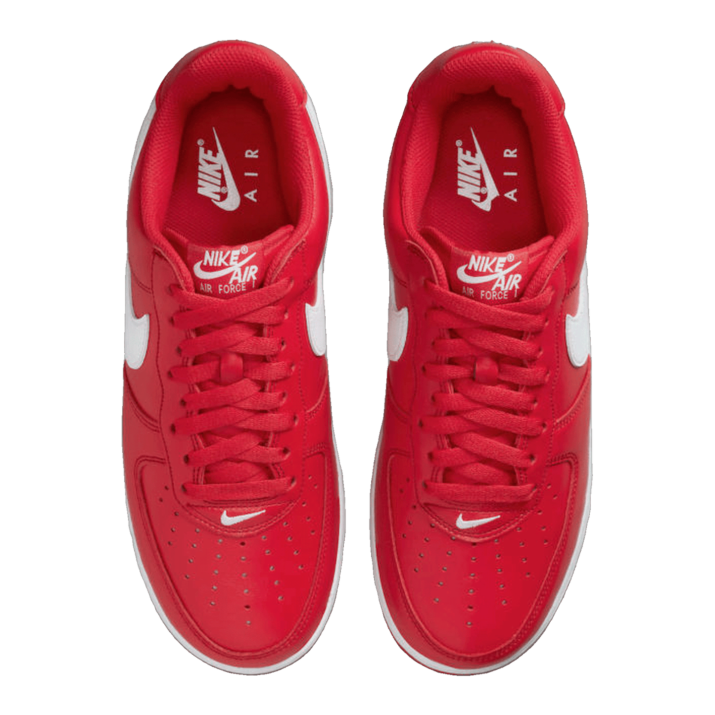 Nike Air Force 1 Low Retro QS Color of the Month University Red White Oben