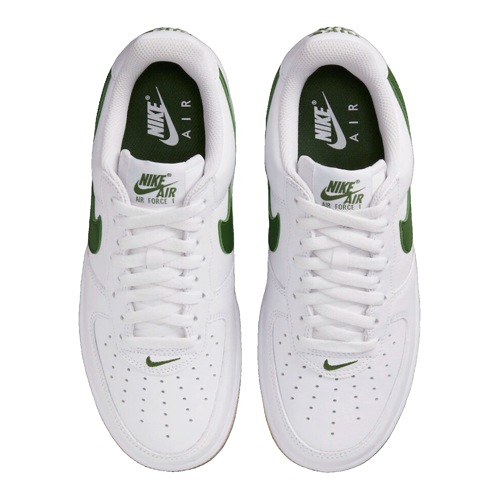Nike Air Force 1 Low Retro QS Color of the Month White Forest Green Oben
