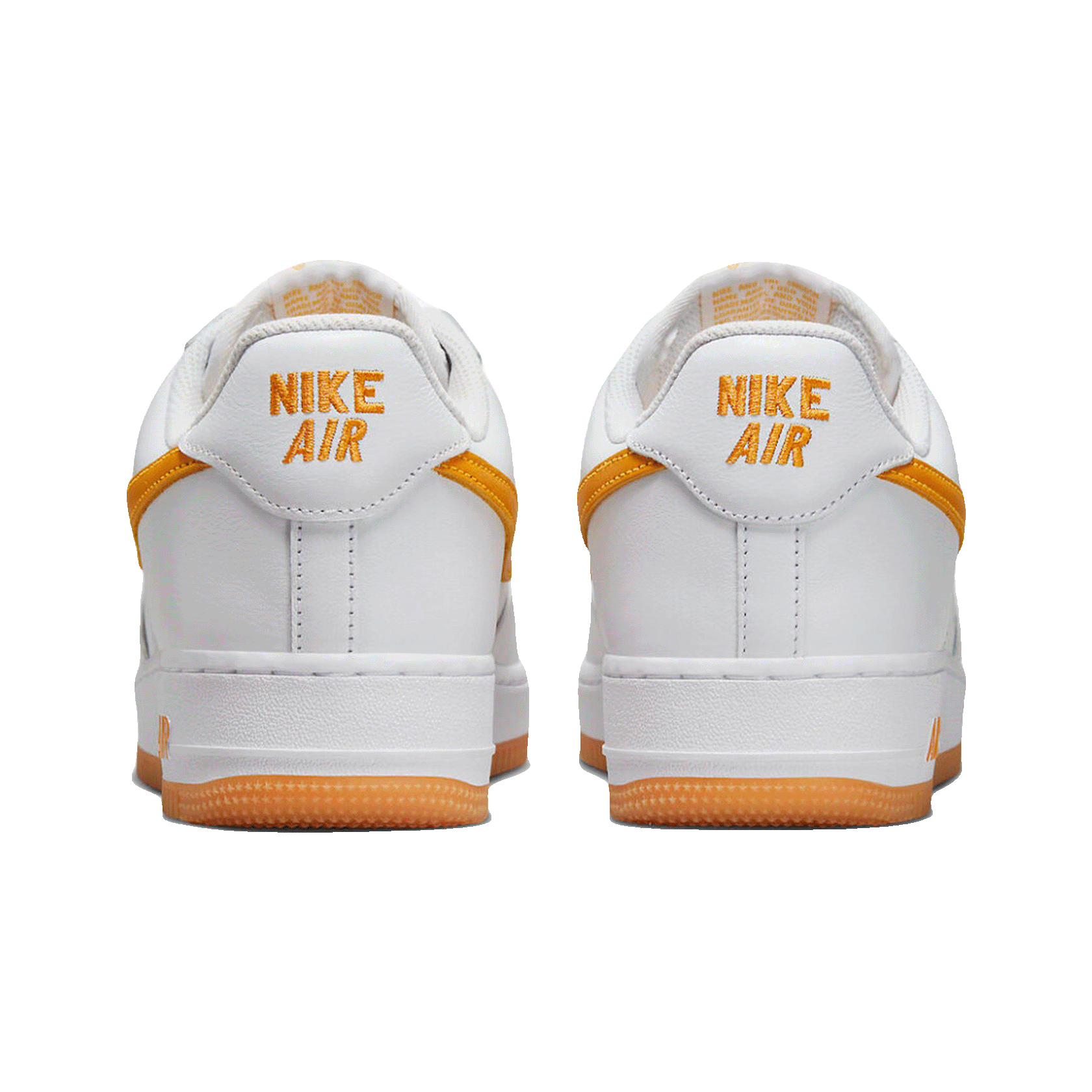 Nike Air Force 1 Low Retro QS Color Of The Month White University Gold Back