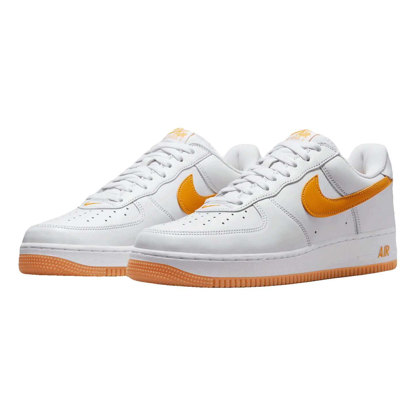 Nike Air Force 1 Low Retro QS Color Of The Month White University Gold Side