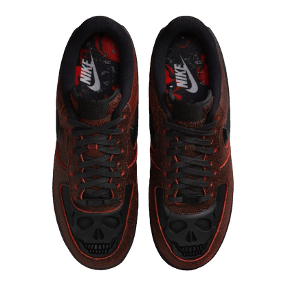 Nike Air Force 1 Low Retro QS Halloween Skull Oben
