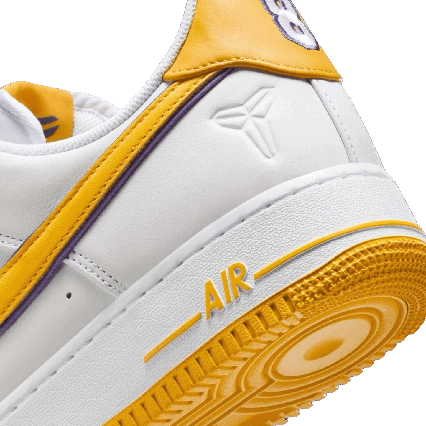 Nike Air Force 1 Low Retro QS Kobe Bryant Lakers Home Back 2
