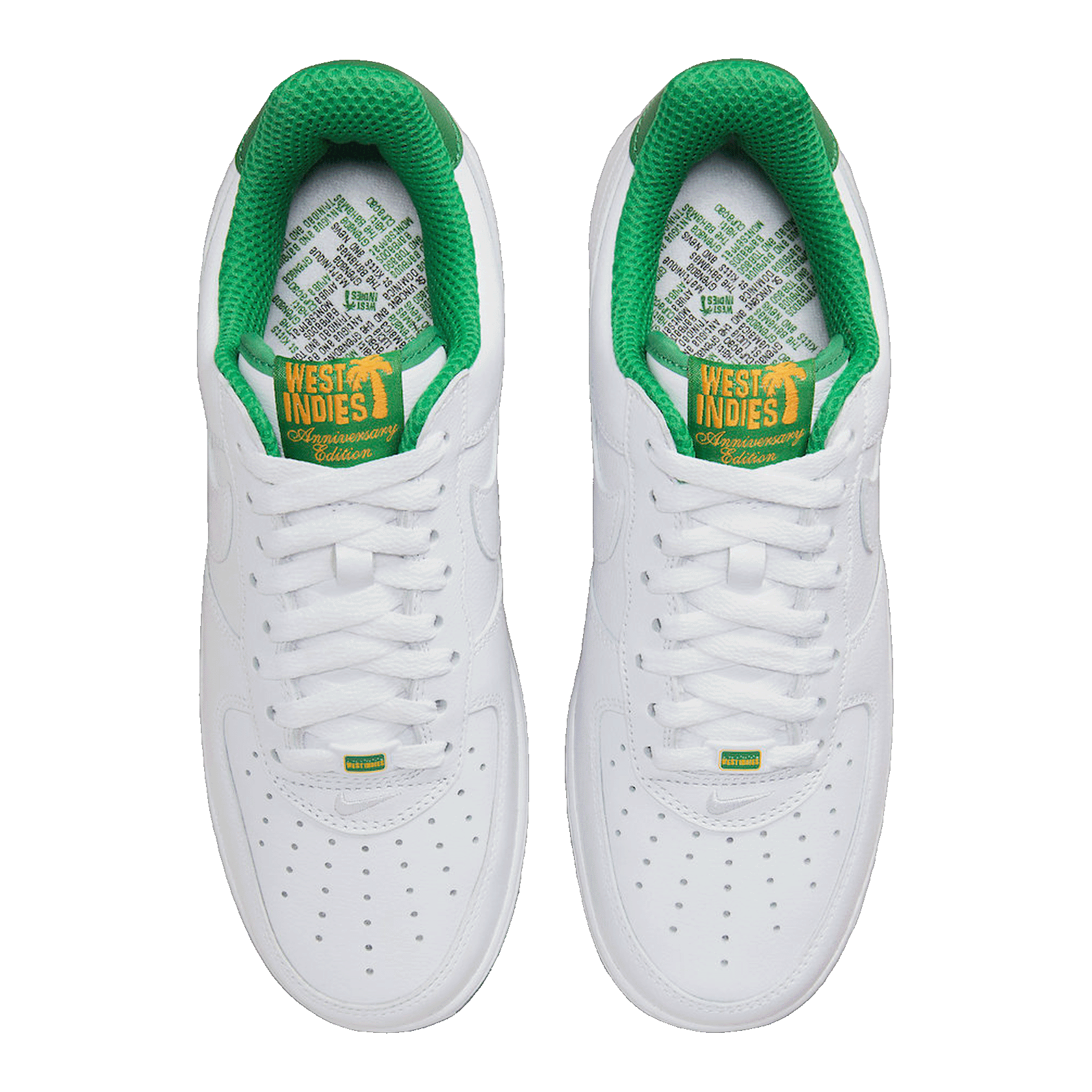 Nike Air Force 1 Low Retro QS West Indies (2022) Oben
