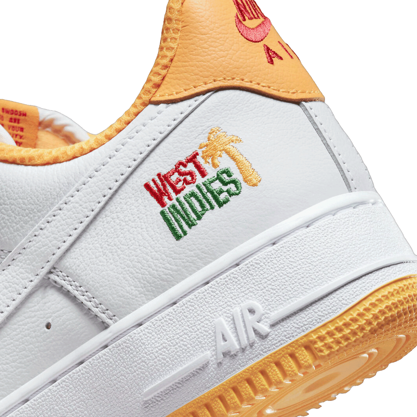 Nike Air Force 1 Low Retro QS West Indies (2023) Detail