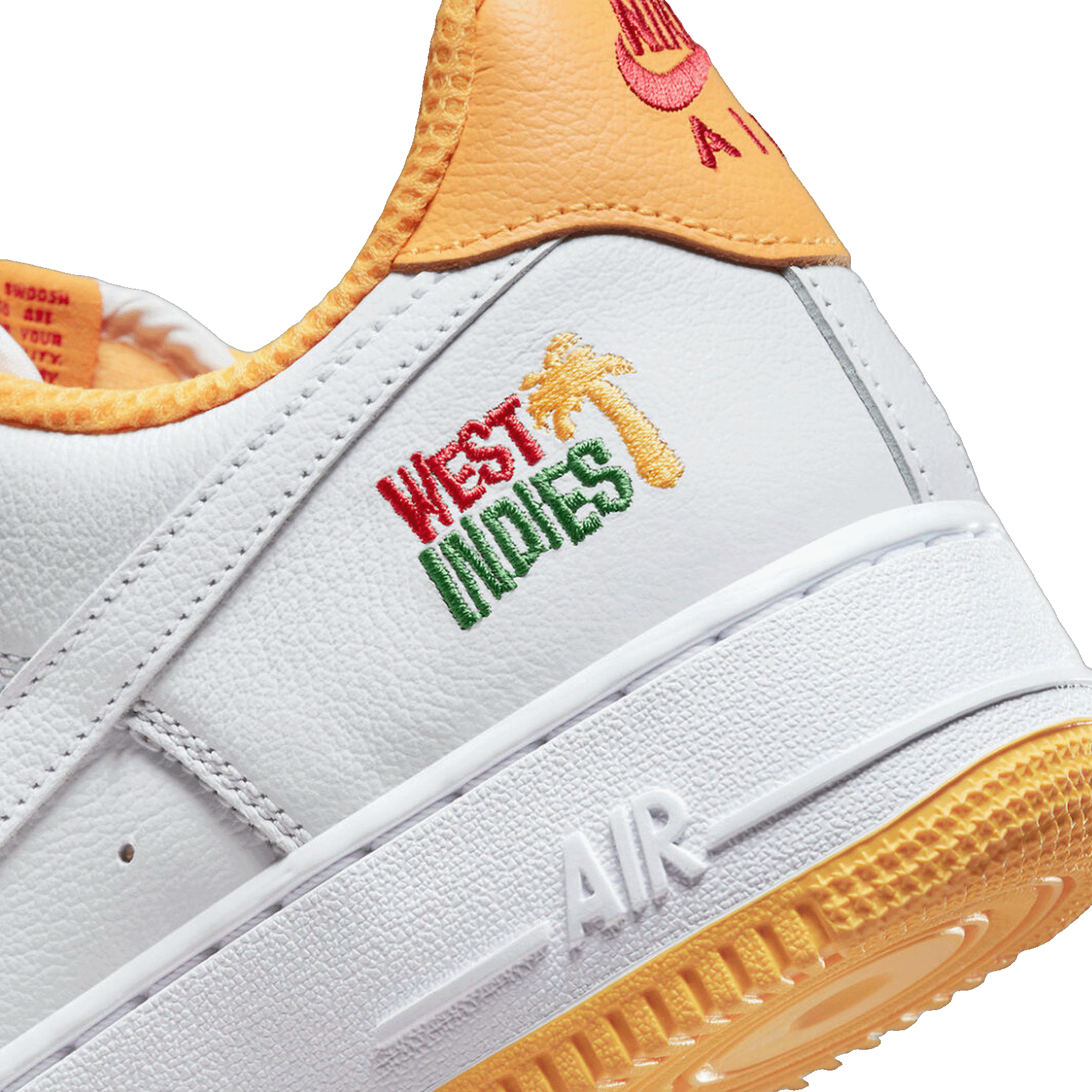 Nike Air Force 1 Low Retro QS West Indies (2023) Detail
