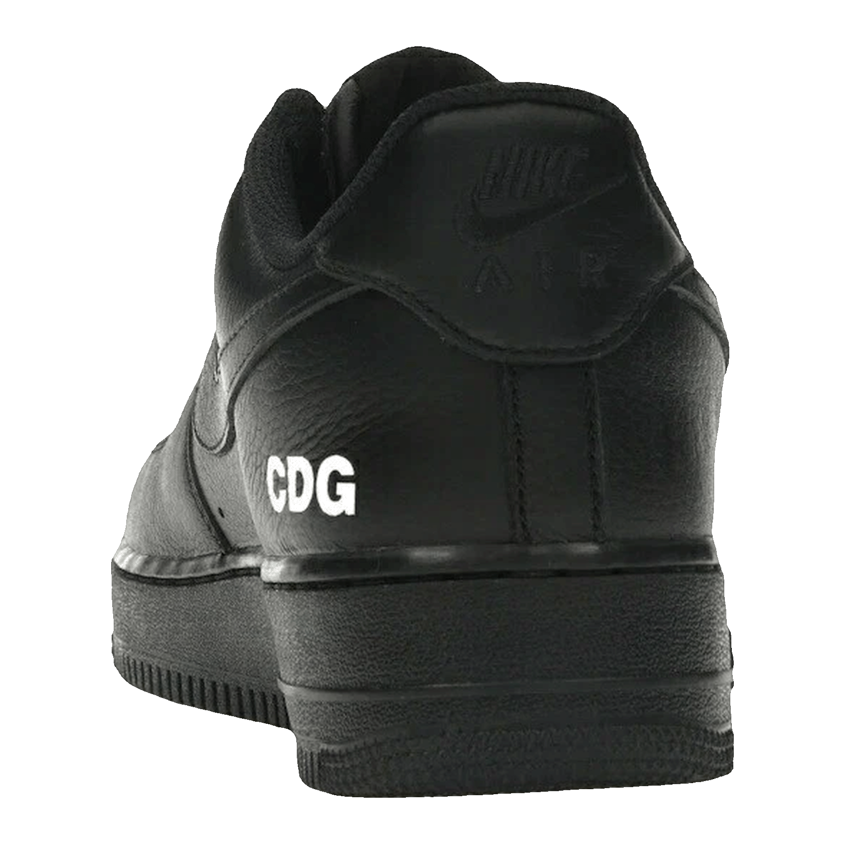 Nike Air Force 1 Low Retro SP BLACK Comme des Garçons Black Back