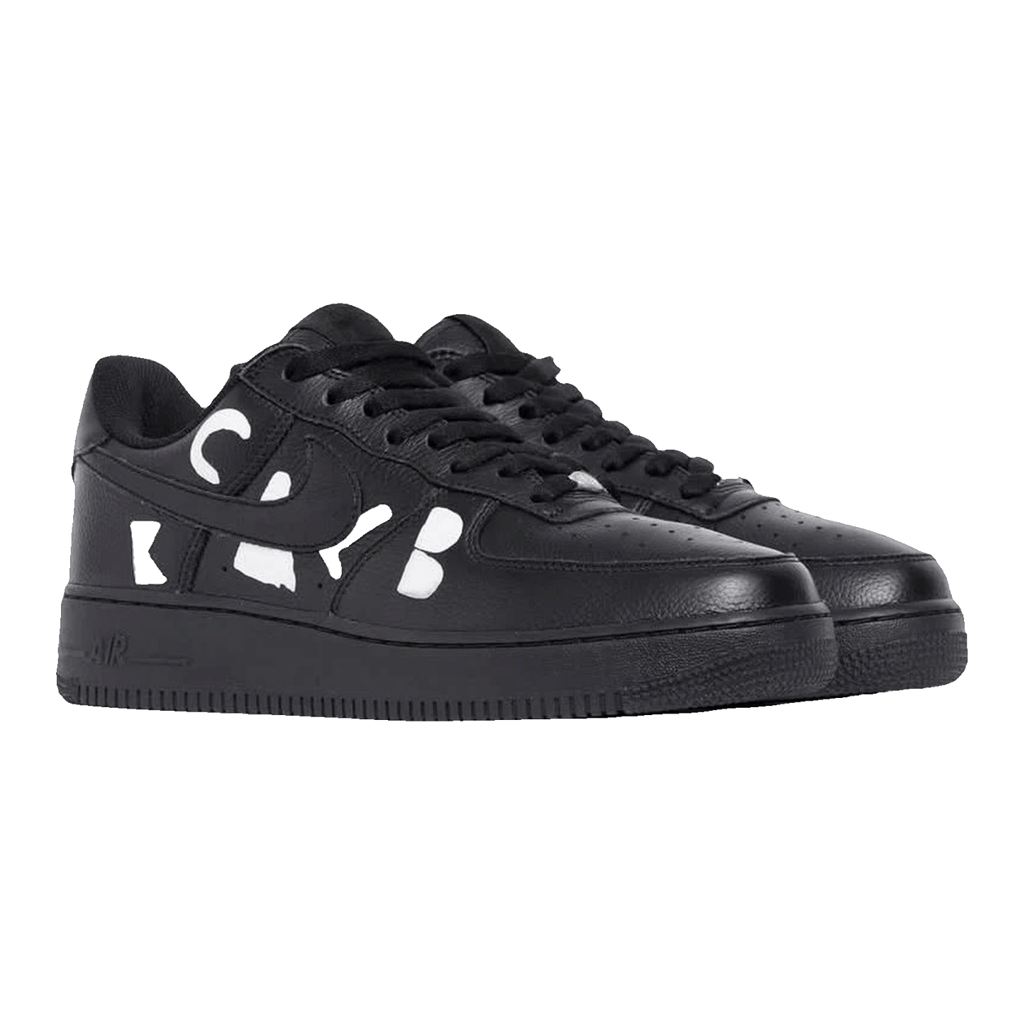 Nike Air Force 1 Low Retro SP BLACK Comme des Garçons Black Side