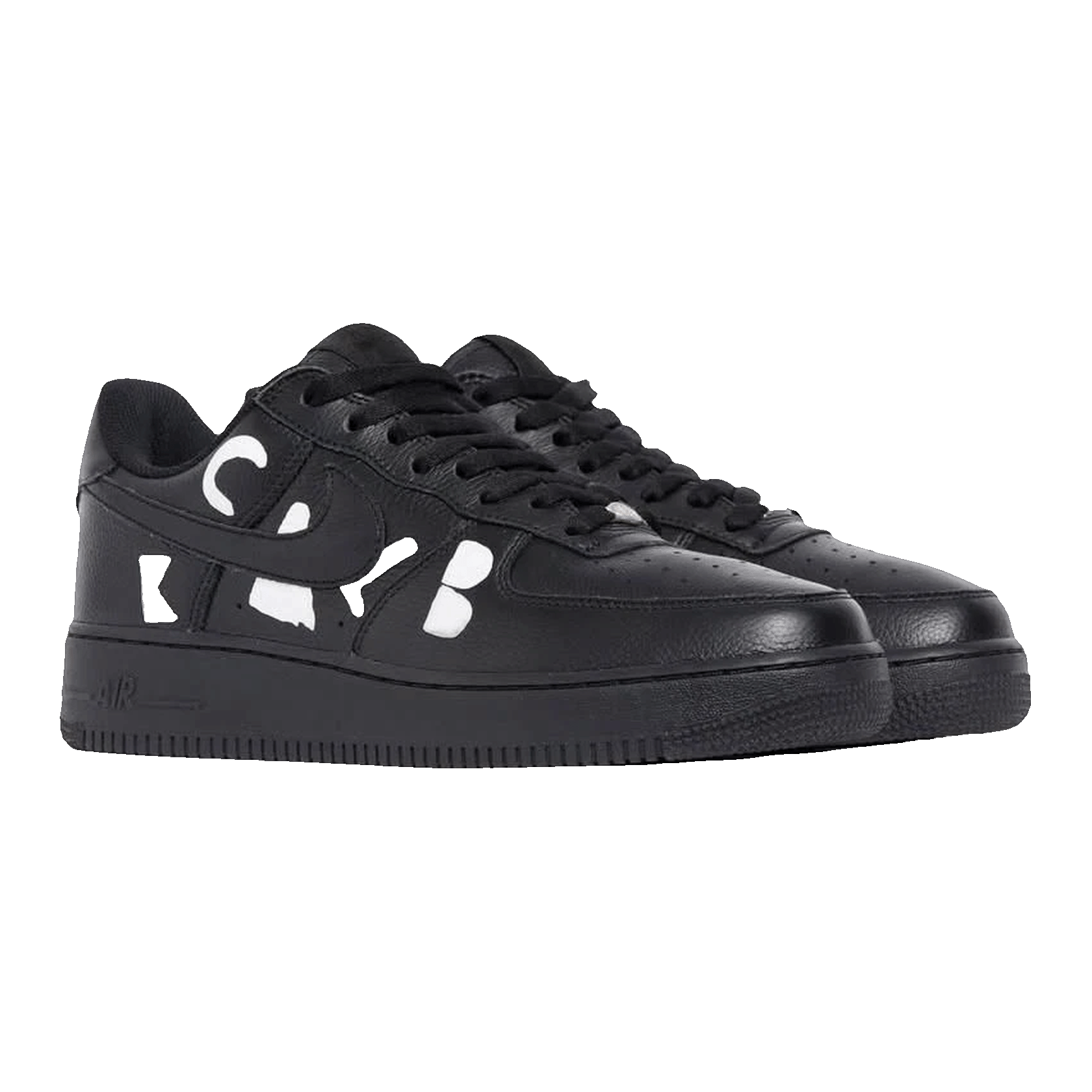 Nike Air Force 1 Low Retro SP BLACK Comme des Garçons Black Side