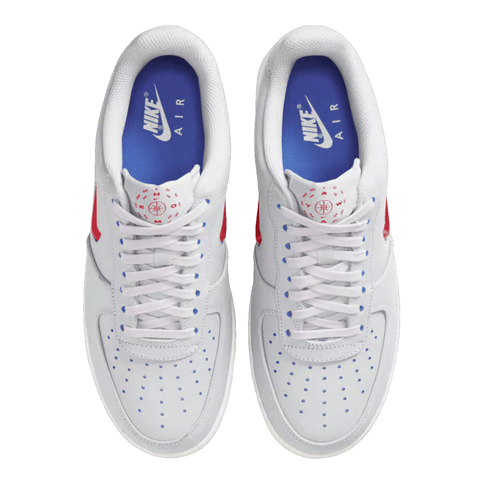 Nike Air Force 1 Low Rub Away Red Oben