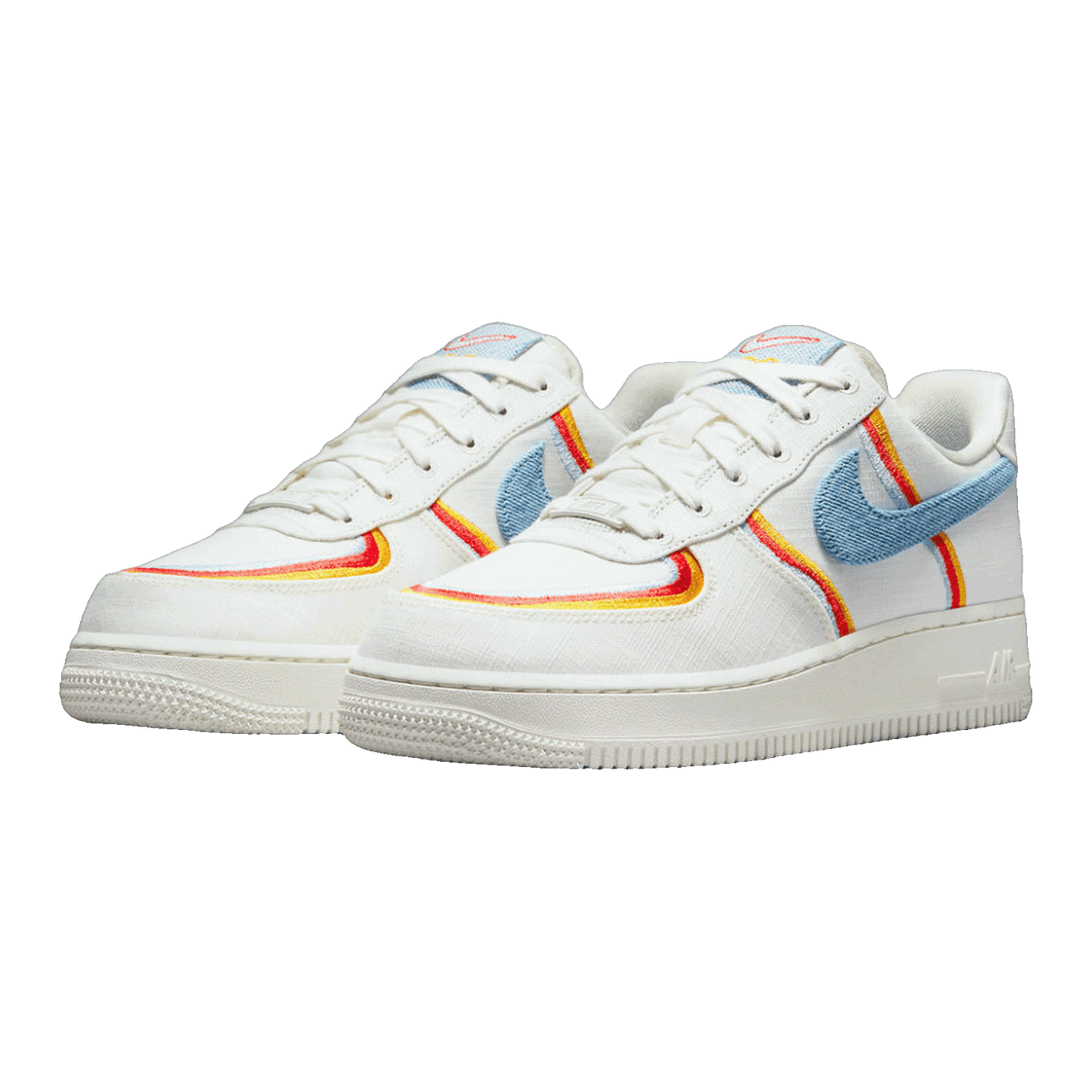 Nike Air Force 1 Low Sail Denim Swoosh (W) Side