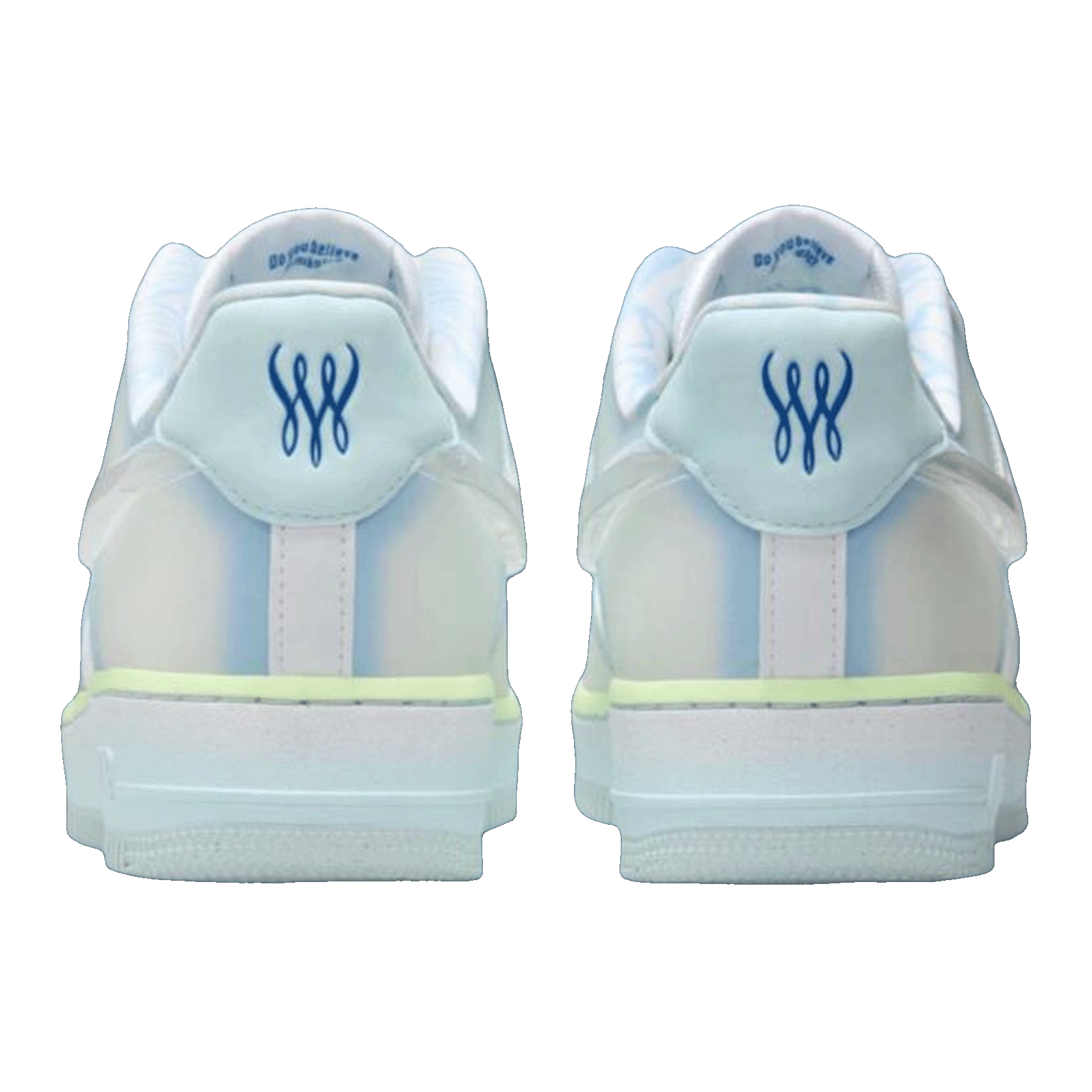 Nike Air Force 1 Low Serena Williams Design Crew Psychic Blue (W) Back
