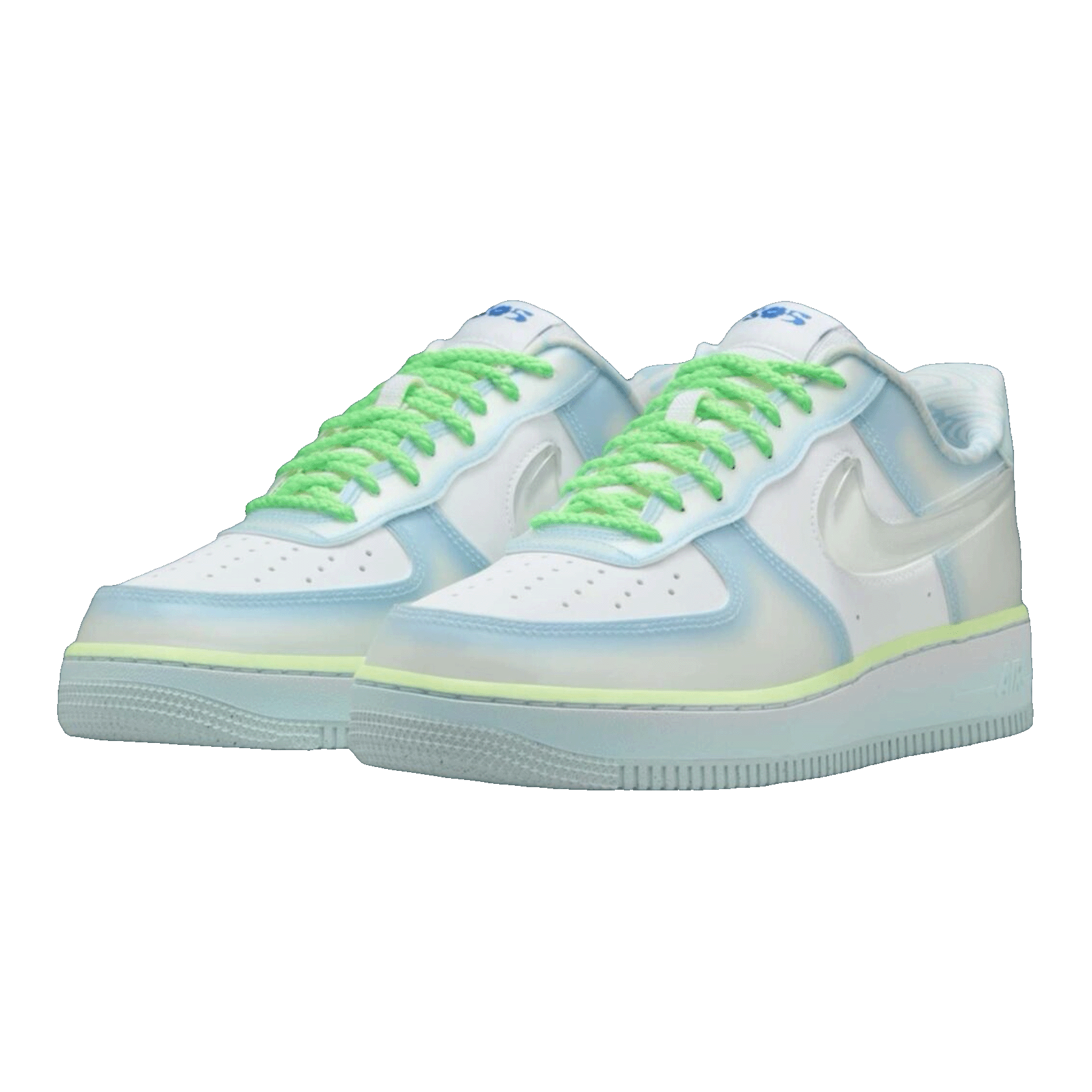 Nike Air Force 1 Low Serena Williams Design Crew Psychic Blue (W) Side