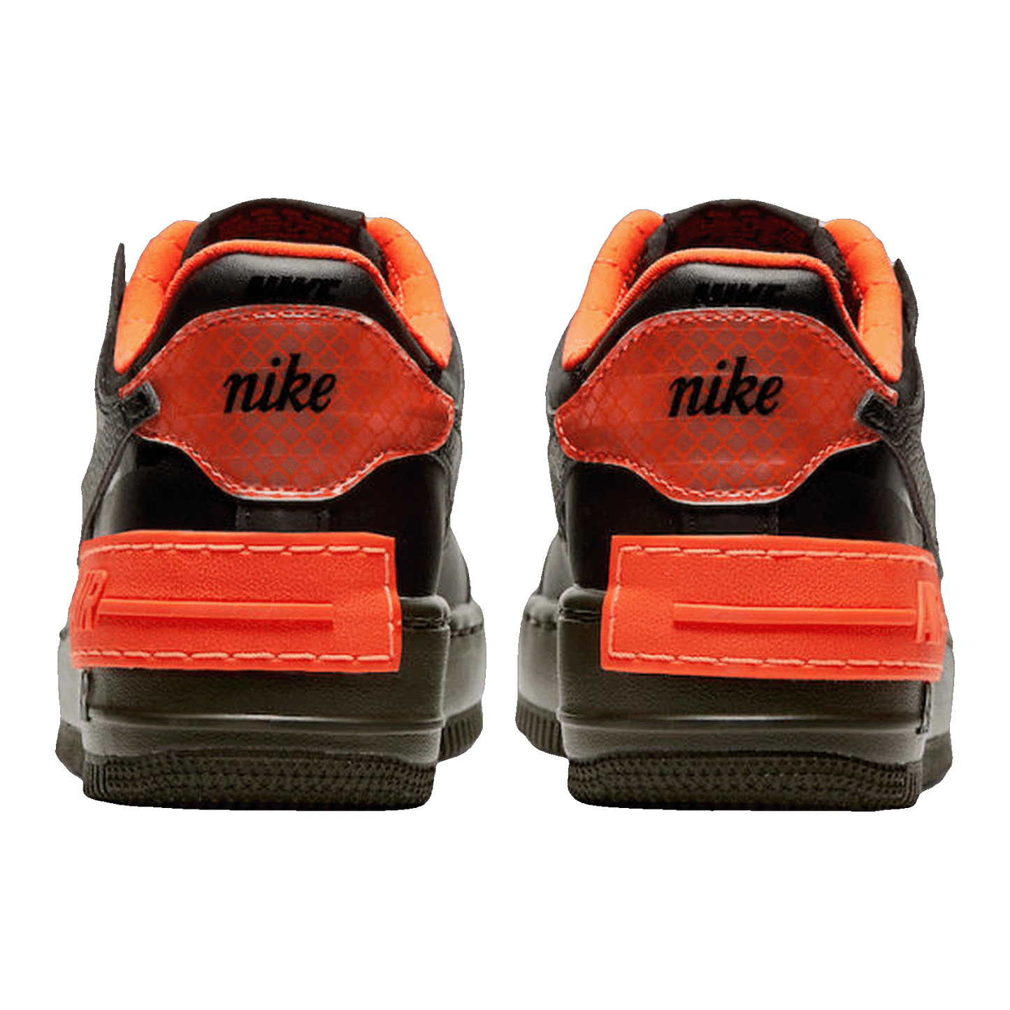 Nike Air Force 1 Low Shadow Black Hyper Crimson Cargo Khaki (W) Back