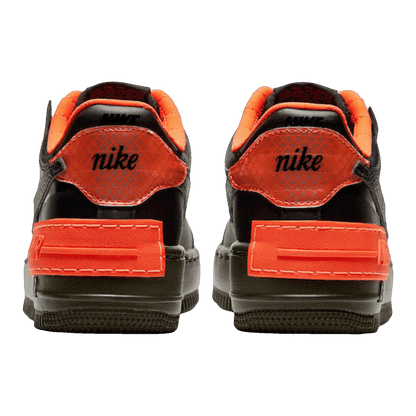 Nike Air Force 1 Low Shadow Black Hyper Crimson Cargo Khaki (W) Back