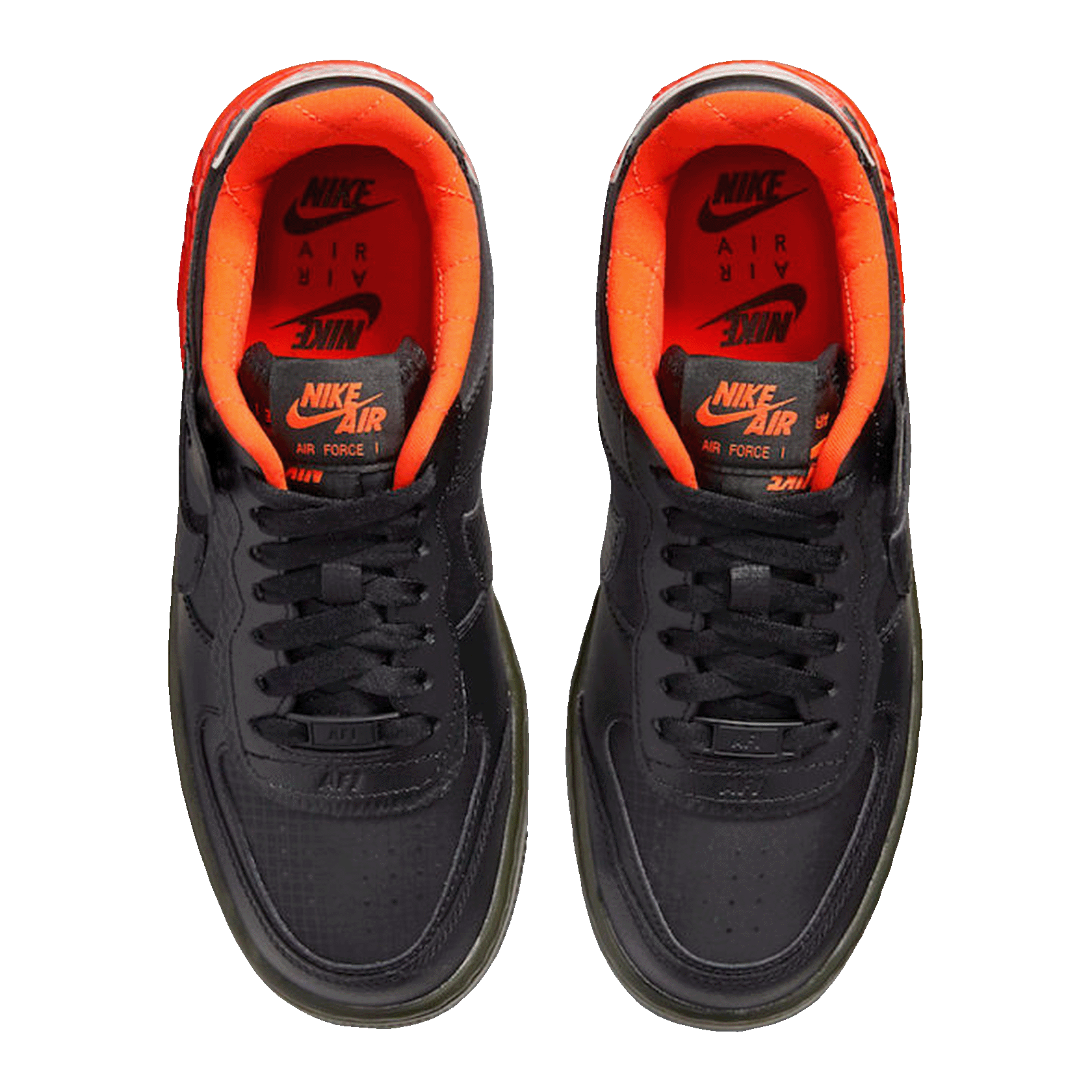 Nike Air Force 1 Low Shadow Black Hyper Crimson Cargo Khaki (W) Oben