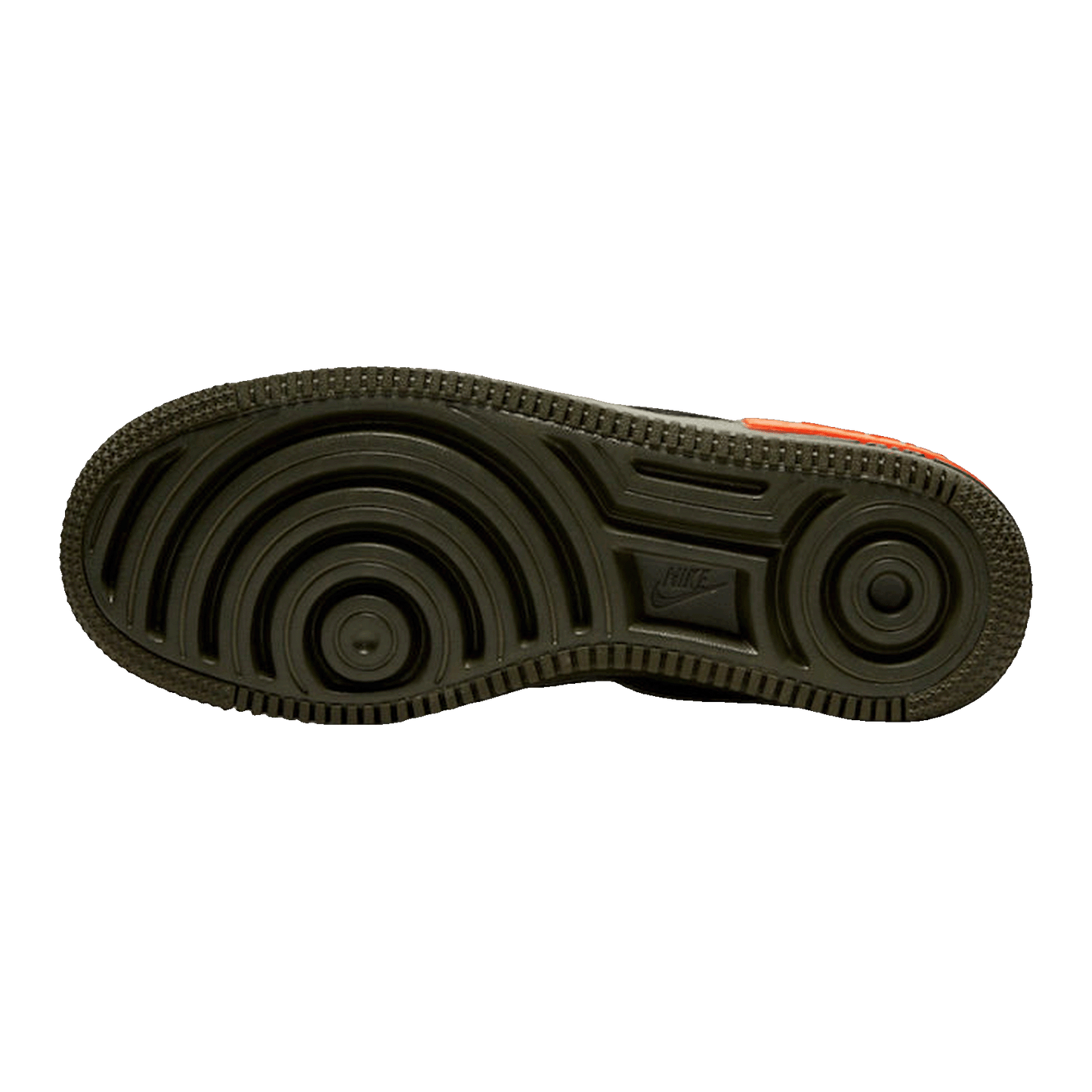 Nike Air Force 1 Low Shadow Black Hyper Crimson Cargo Khaki (W) Sohle