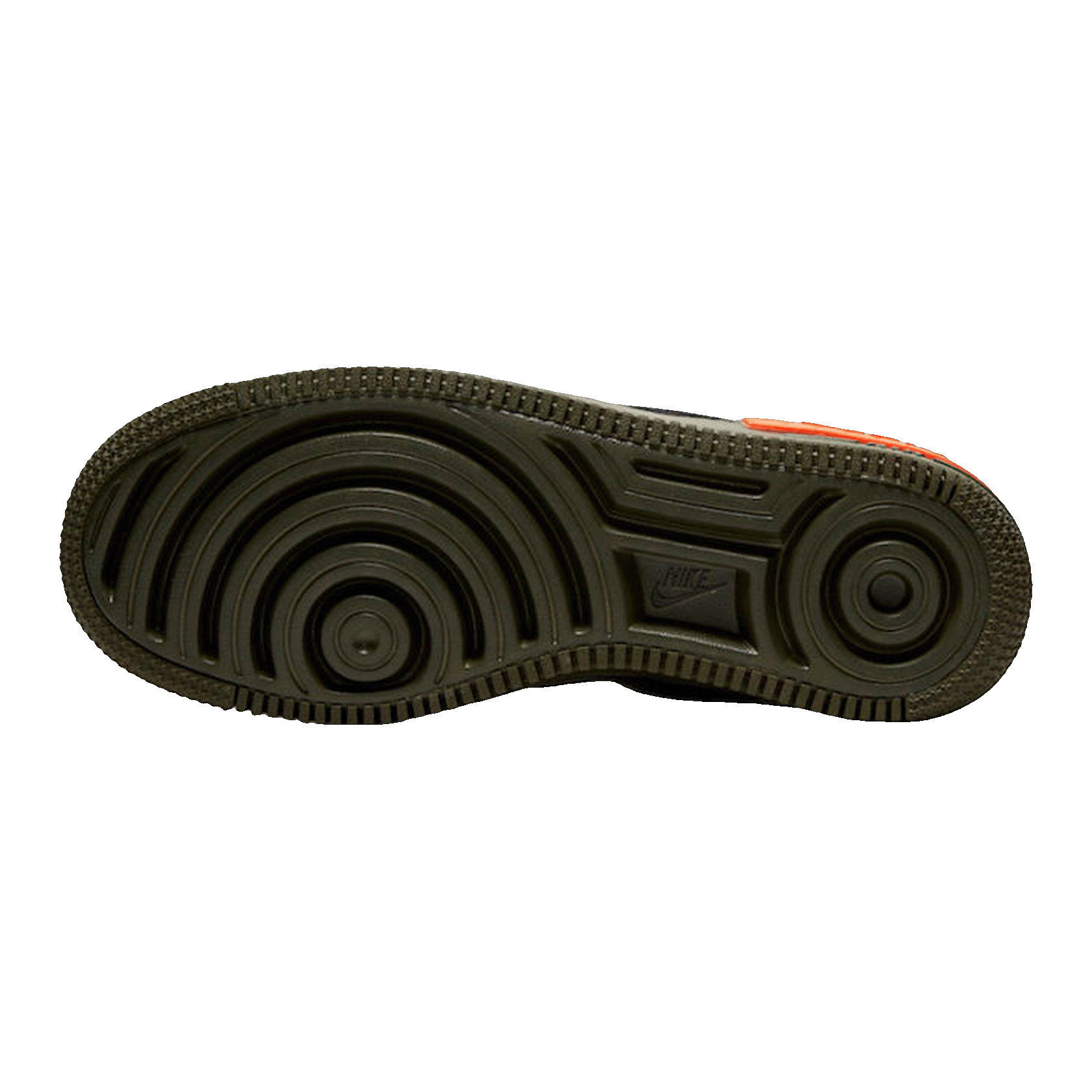 Nike Air Force 1 Low Shadow Black Hyper Crimson Cargo Khaki (W) Sohle