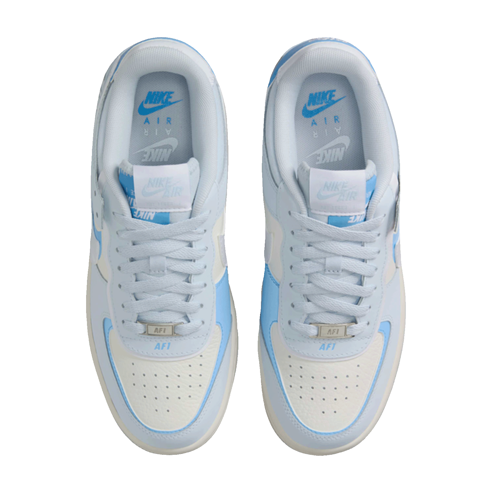 Nike Air Force 1 Low Shadow Blue Tint University Blue (W) Oben