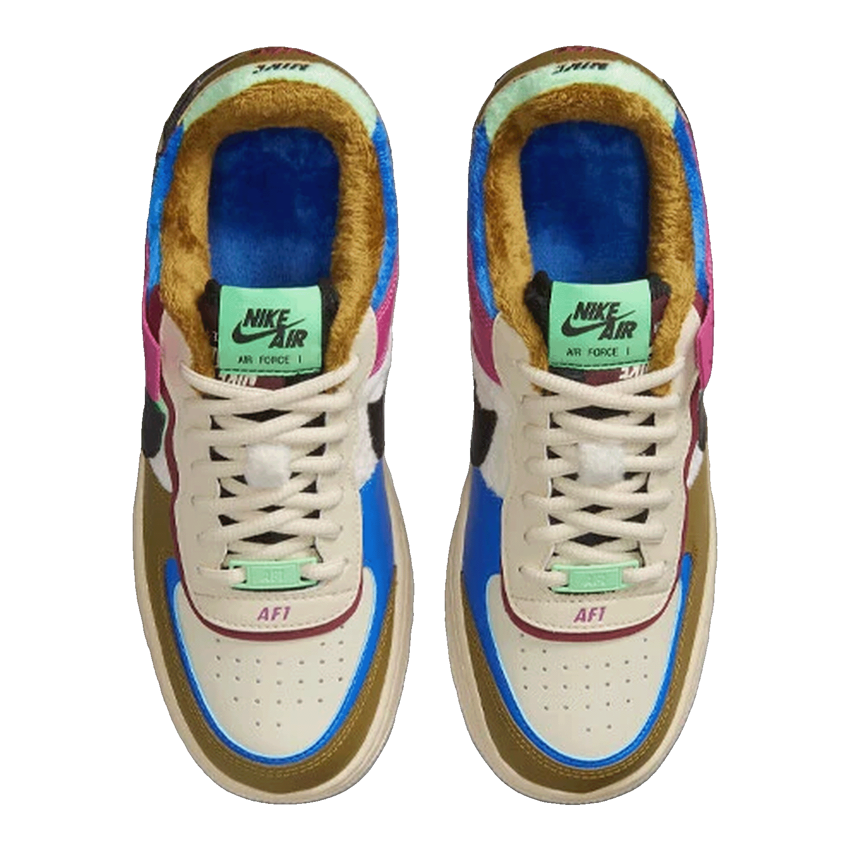 Nike Air Force 1 Low Shadow Cactus Flower Olive Flak (W) Oben