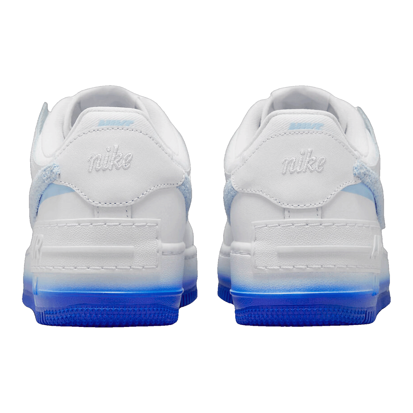 Nike Air Force 1 Low Shadow Chenille Swoosh Blue Tint (W) Back