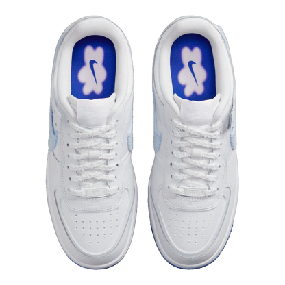 Nike Air Force 1 Low Shadow Chenille Swoosh Blue Tint (W) Oben